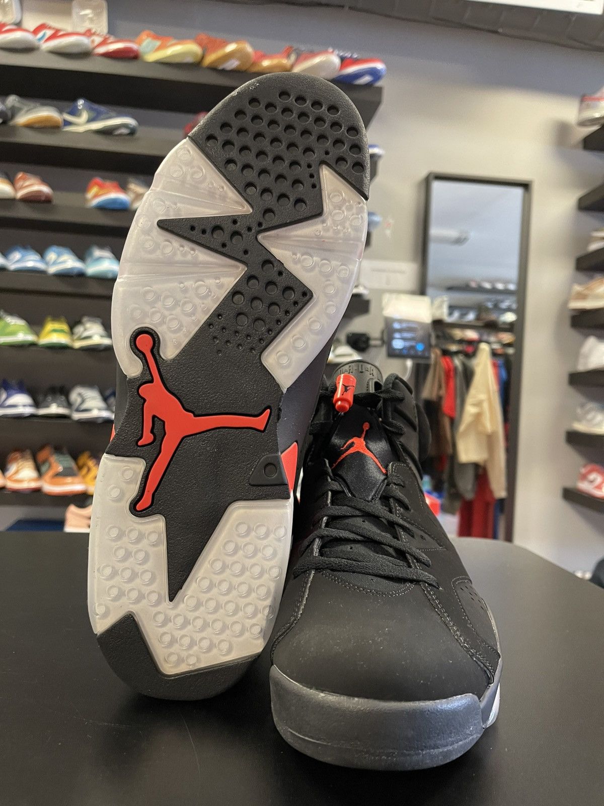 Jordan Brand Size 12 - Jordan 6 Black Infrared (2019) BRAND NEW! Size US 12 / EU 45 - 7 Thumbnail