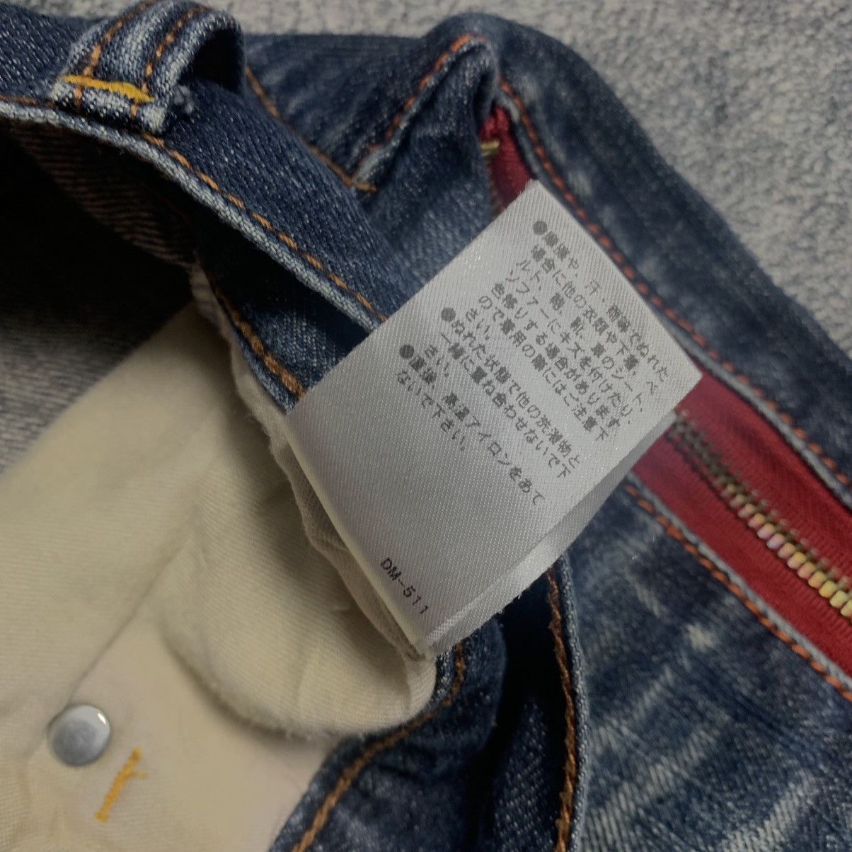Japanese Brand Rush Hour Fadded jeans Size US 32 / EU 48 - 10 Thumbnail