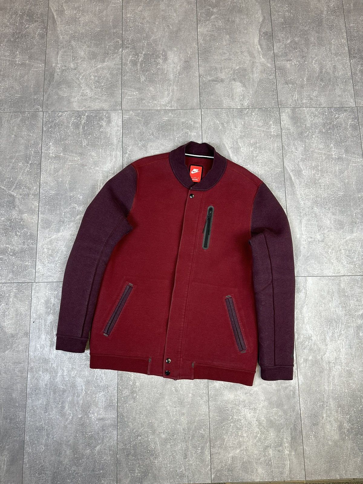 Vintage Men’s Nike tech fleece bomber jacket Size US L / EU 52-54 / 3 - 2 Thumbnail