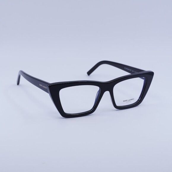 Saint Laurent Paris 🕶️ New Saint Laurent SL276 MICA OPT 003 Eyeglasses - Black Size ONE SIZE - 5 Thumbnail