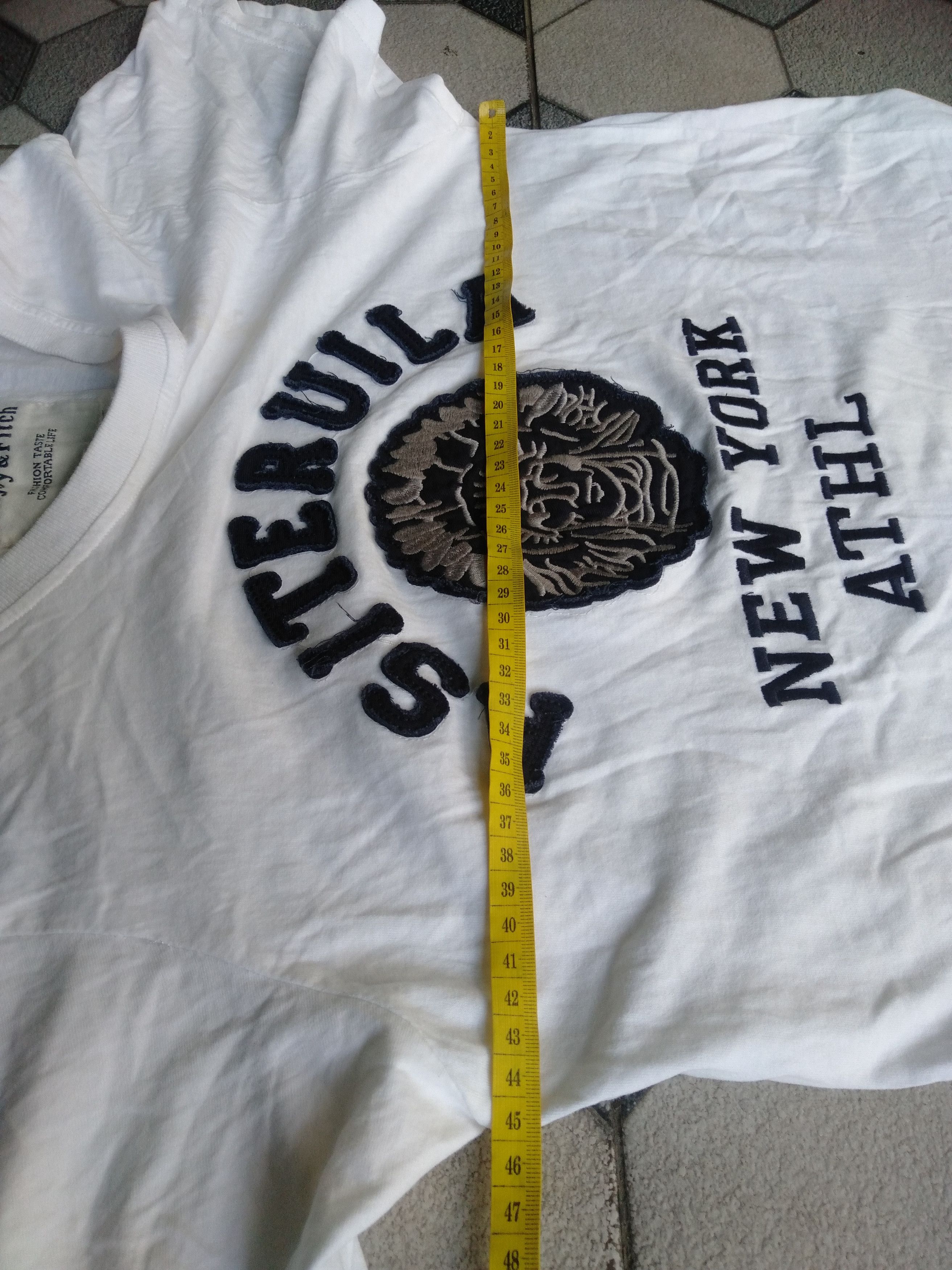 Japanese Brand Anjoy & Fitch Embroidery Logo Tee Asiteruila Size US S / EU 44-46 / 1 - 9 Thumbnail