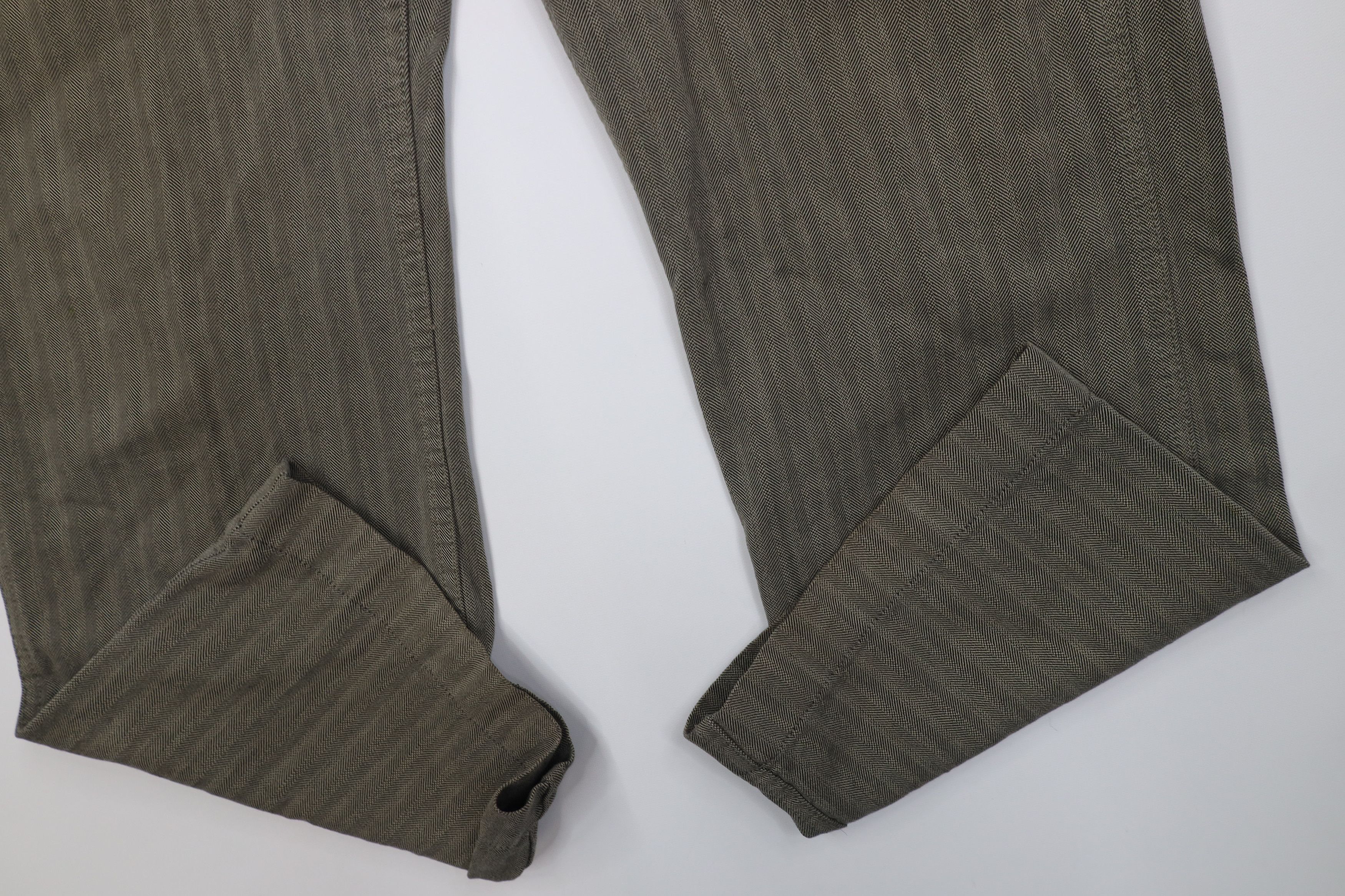 Gap Vintage Y2K Gap Twill Boot Fit Wide Leg Pants Green Size US 34 / EU 50 - 5 Thumbnail