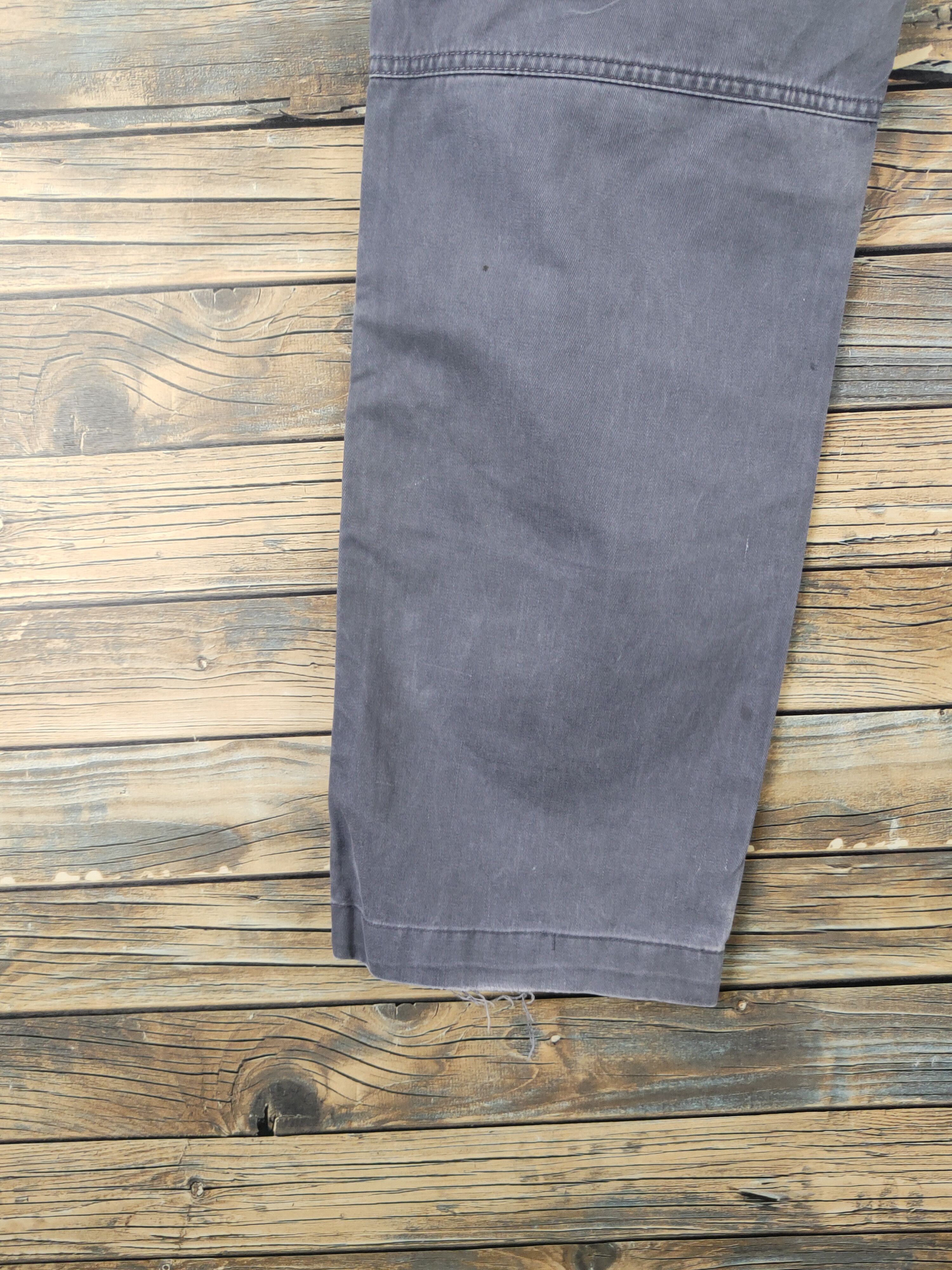 Japanese Brand DL Evenriver Dark Gray Multipocket Cargo Pants #46-272T Size US 29 - 9 Thumbnail