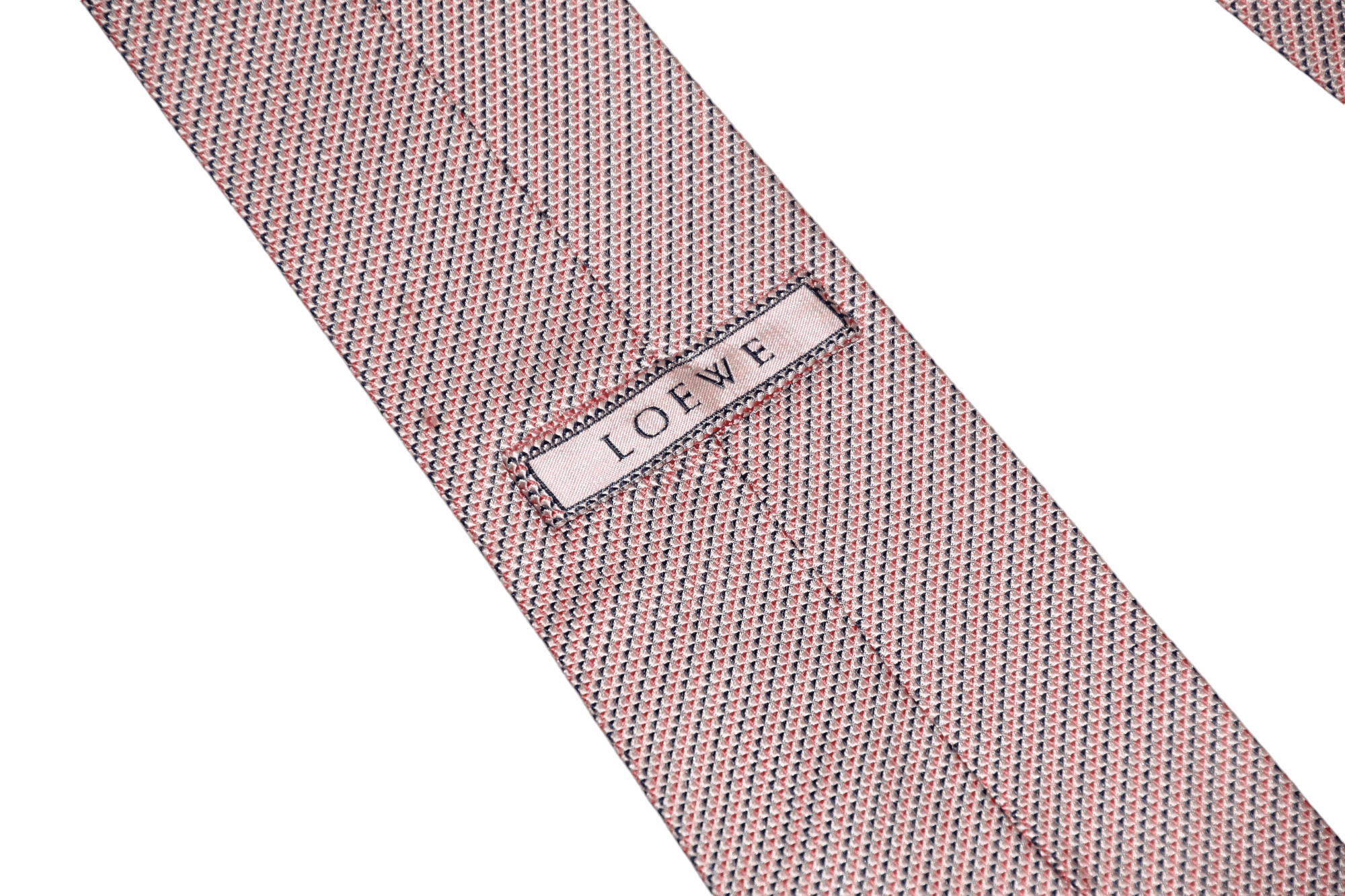 Loewe Loewe Signature Luxury Design Jacquard Silk Tie Size ONE SIZE - 3 Thumbnail