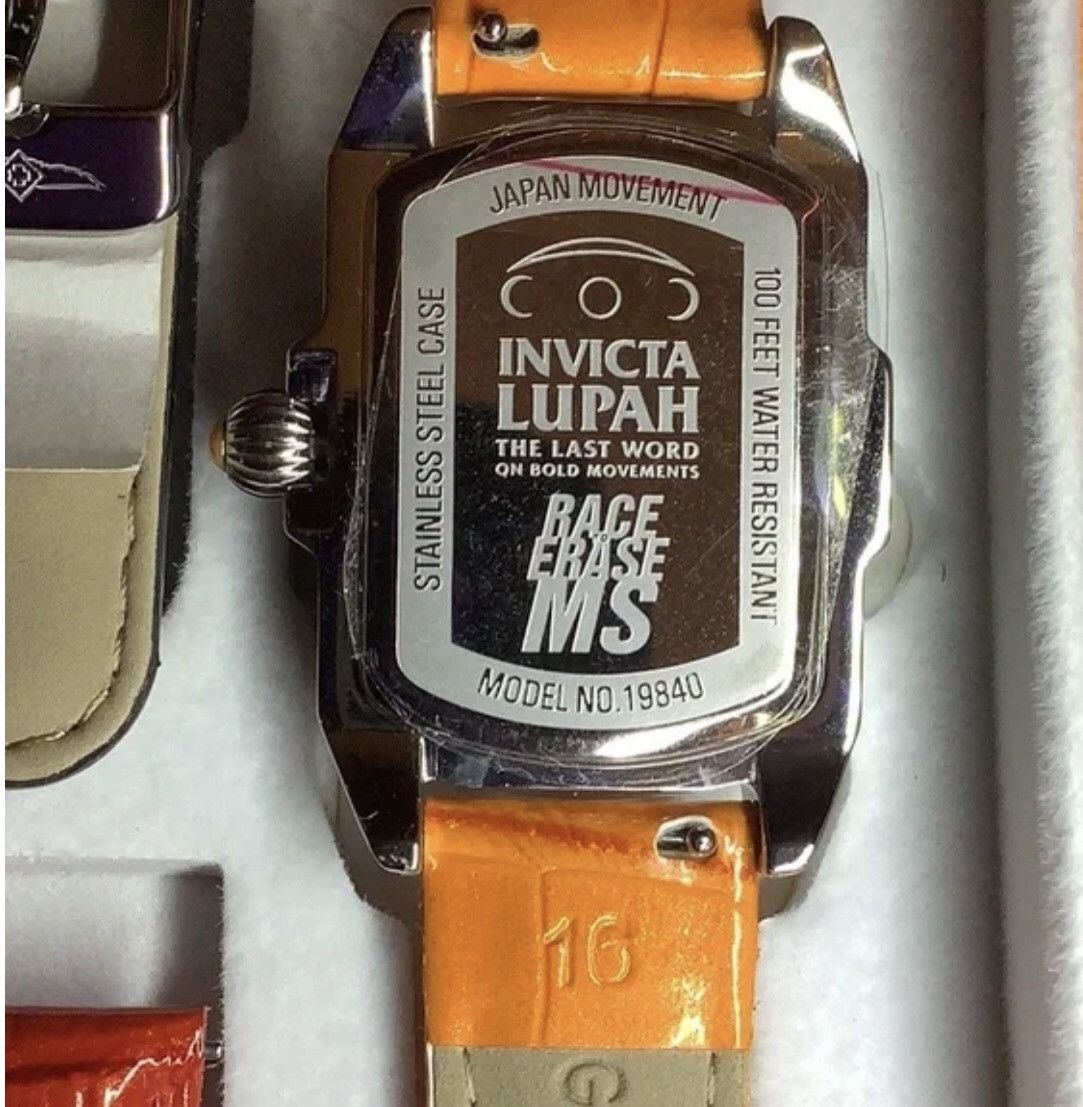 Invicta New Invicta LUPAH Peace & Love Watch w/ 7 Leather Bands Size ONE SIZE - 3 Thumbnail