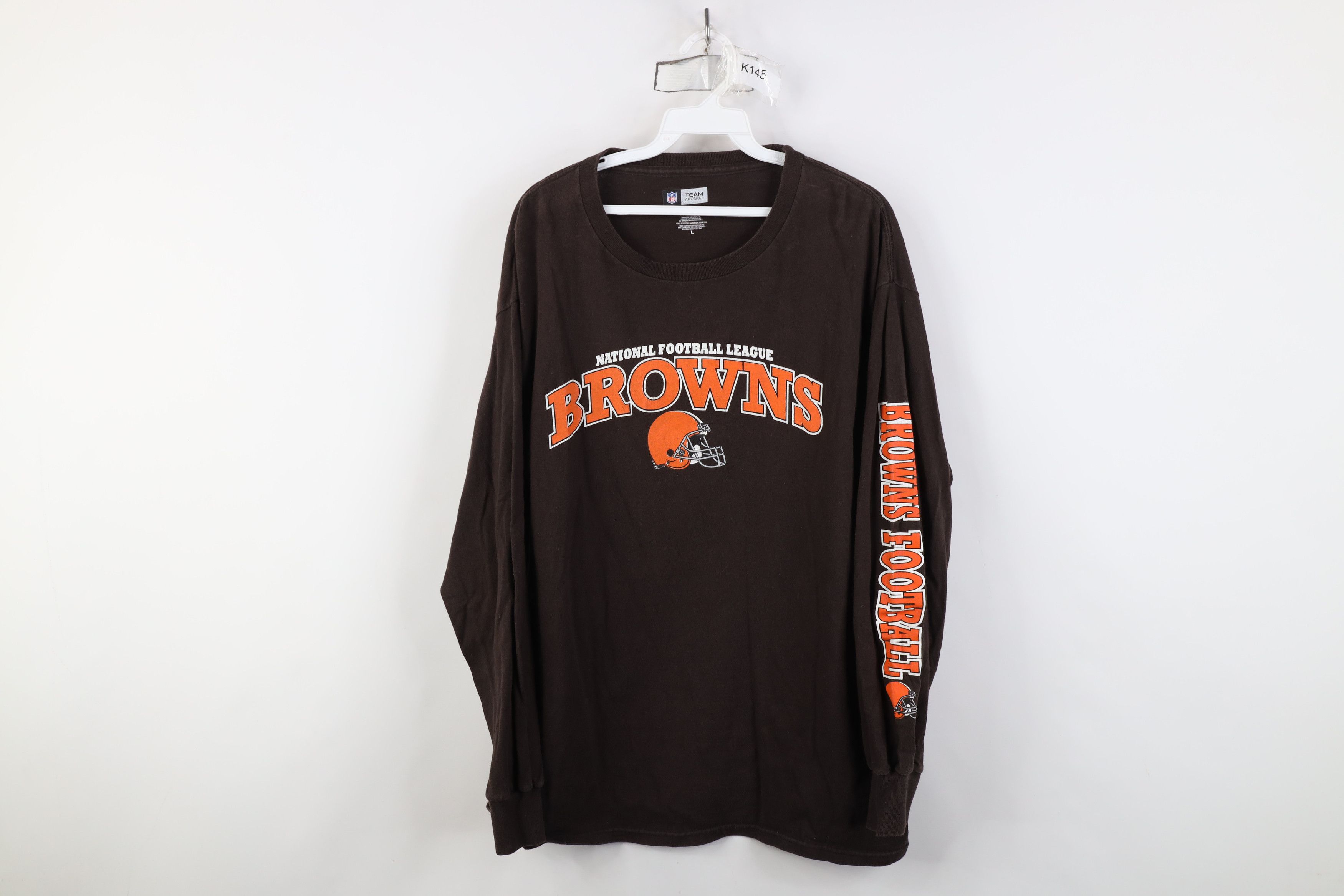 Vintage Vintage Y2K NFL Browns Football Long Sleeve T-Shirt Size US L / EU 52-54 / 3 - 1 Thumbnail