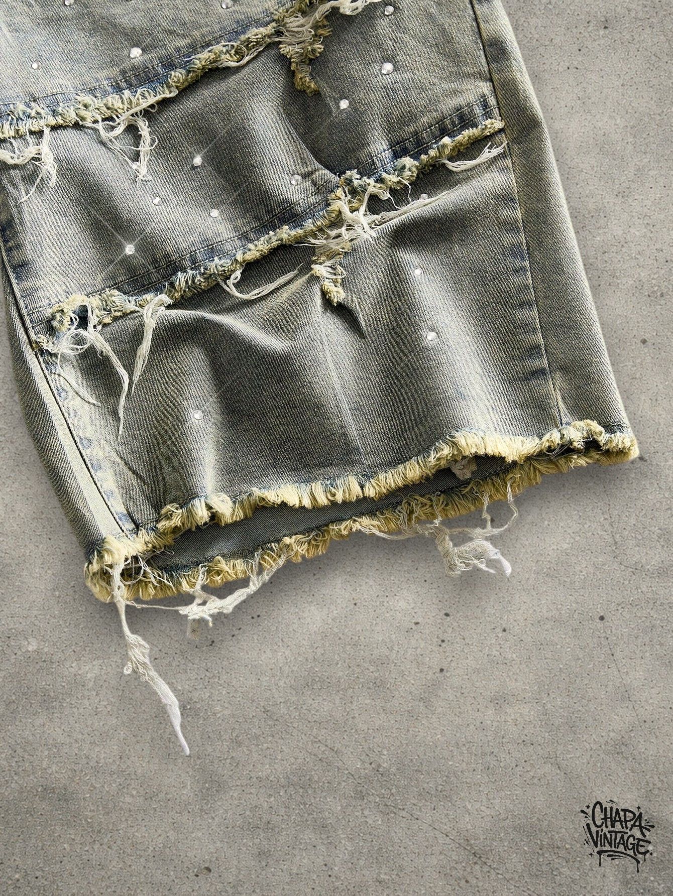 Vintage Opium washed shorts Size US 32 / EU 48 - 4 Thumbnail
