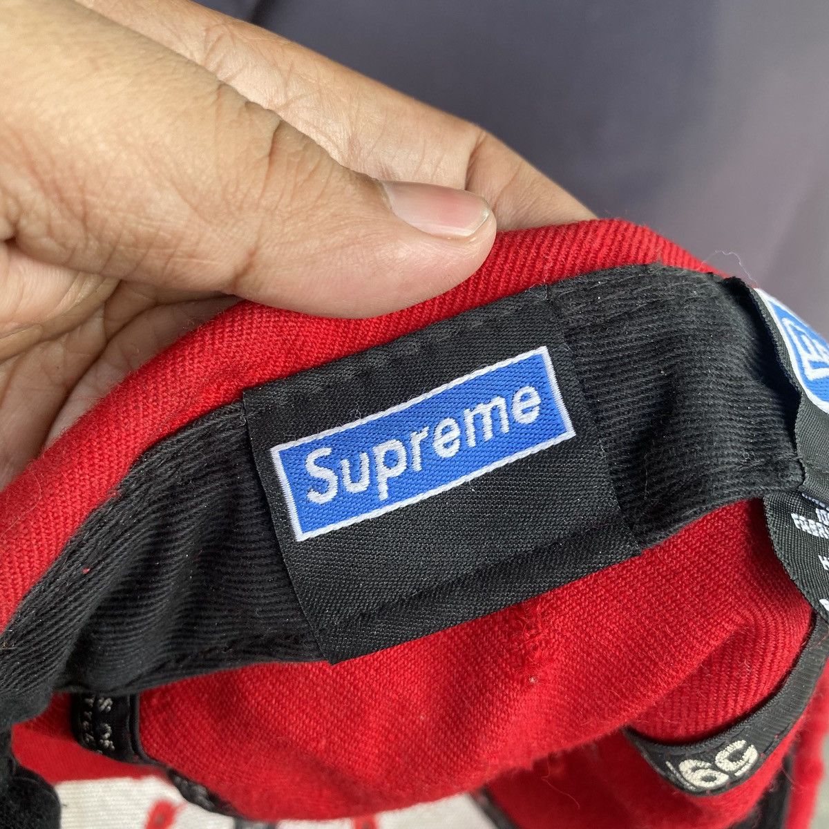 Supreme New era Supreme vintage 2008 box logo windstopper earflap Size 38 - 10 Thumbnail