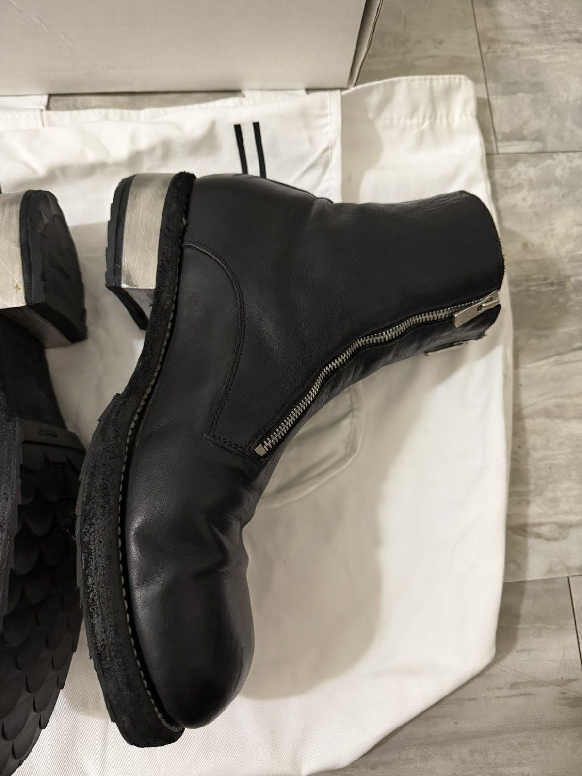 Guidi Guidi GR07FZI Double Front Zip Metal Heel Matrix Boots Size US 12 / EU 45 - 6 Thumbnail