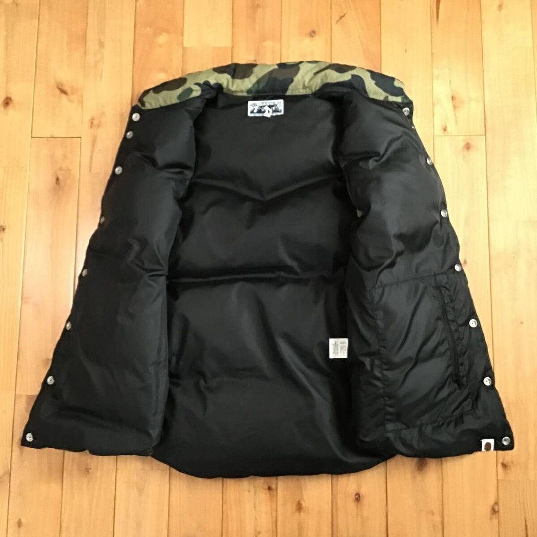 Bape BAPE × PERTEX Puffer Down Vest 1st Camo Green a bathing ape Size US XL / EU 56 / 4 - 5 Thumbnail