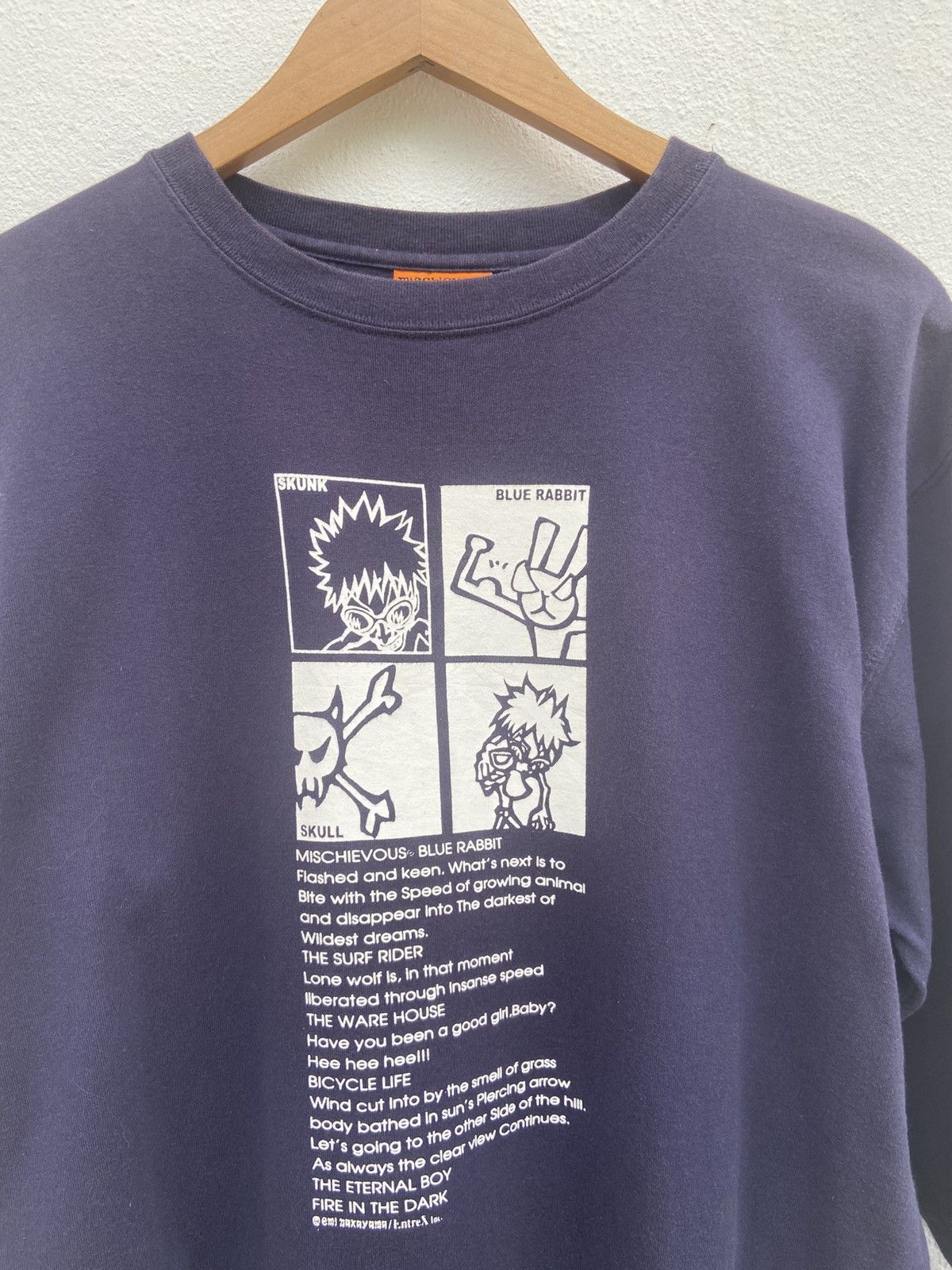 Japanese Brand 🔥 Mischievous t shirt long sleeve art fashion graffity Size US L / EU 52-54 / 3 - 3 Thumbnail
