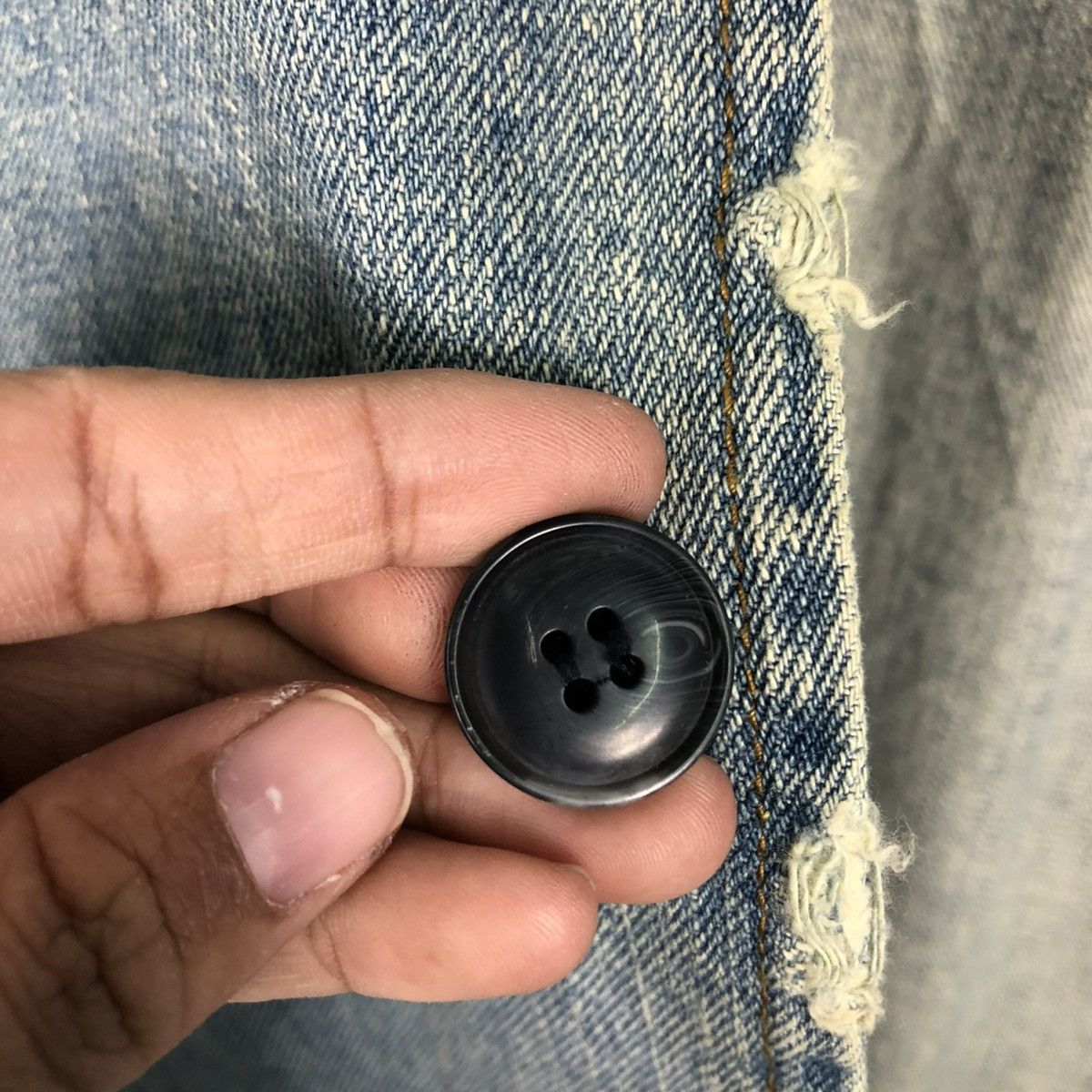 Japanese Brand 🔥VINTAGE CHORE DENIM JACKET NEVER SEEN THING ISSEY MIYAKE Size US M / EU 48-50 / 2 - 18 Thumbnail