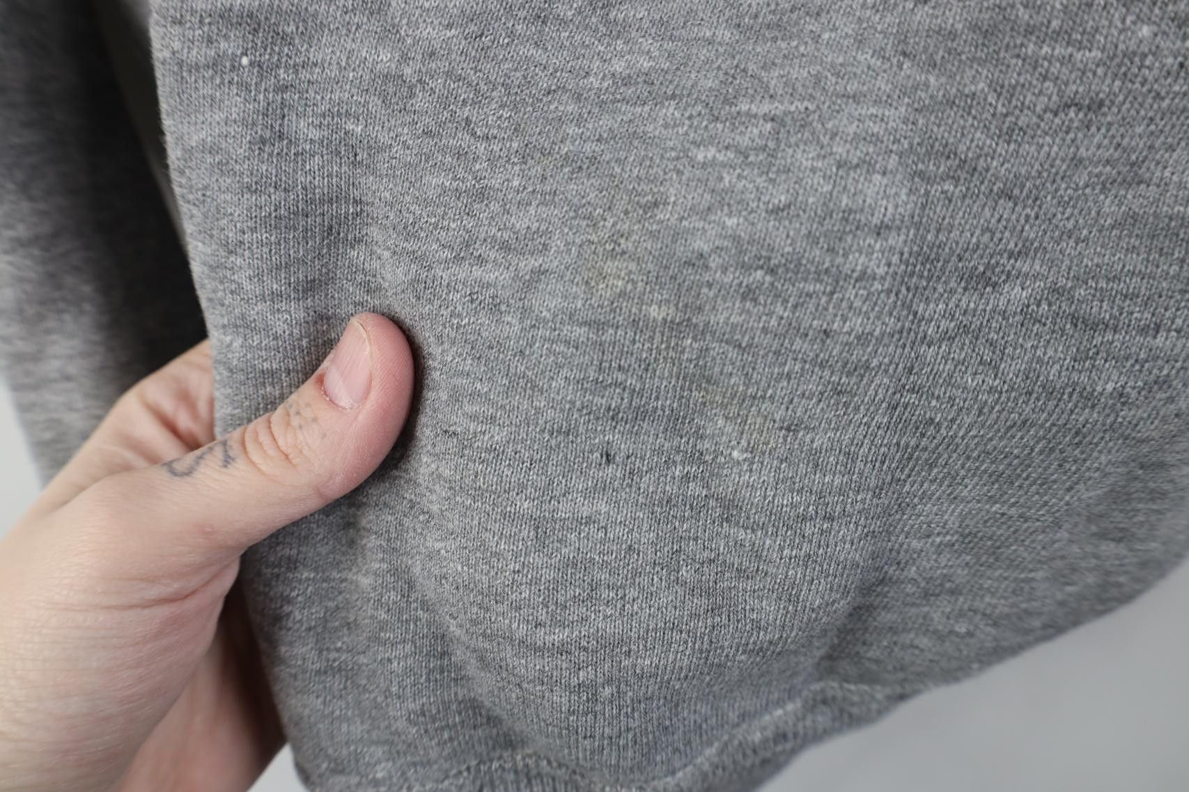 Vintage Vintage 60s 70s Blank Triblend Sweatshirt Heather Gray USA Size US S / EU 44-46 / 1 - 9 Thumbnail