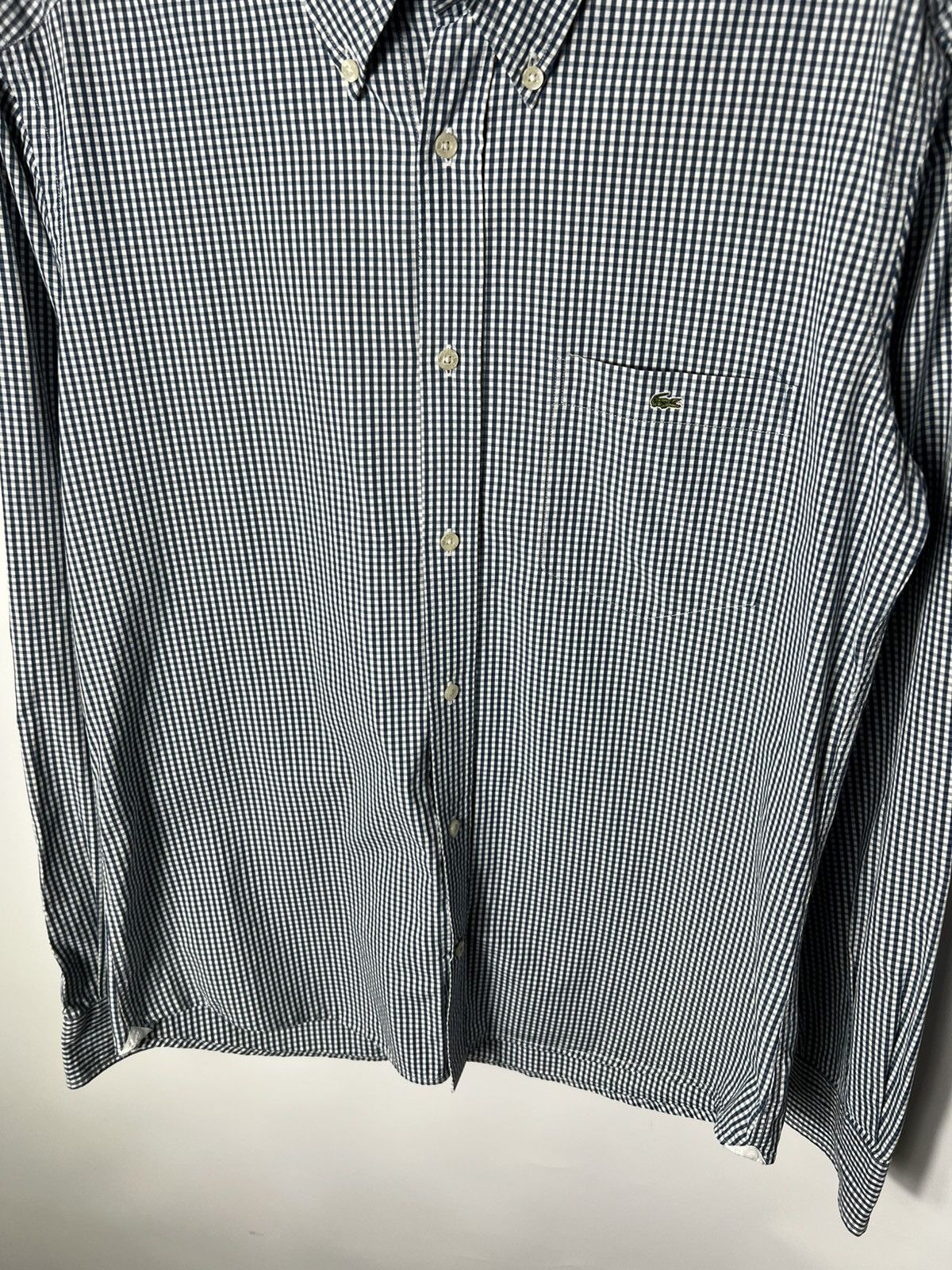 Lacoste Vintage streetwear Lacoste Plaid Button Up Shirt Size US M / EU 48-50 / 2 - 3 Thumbnail