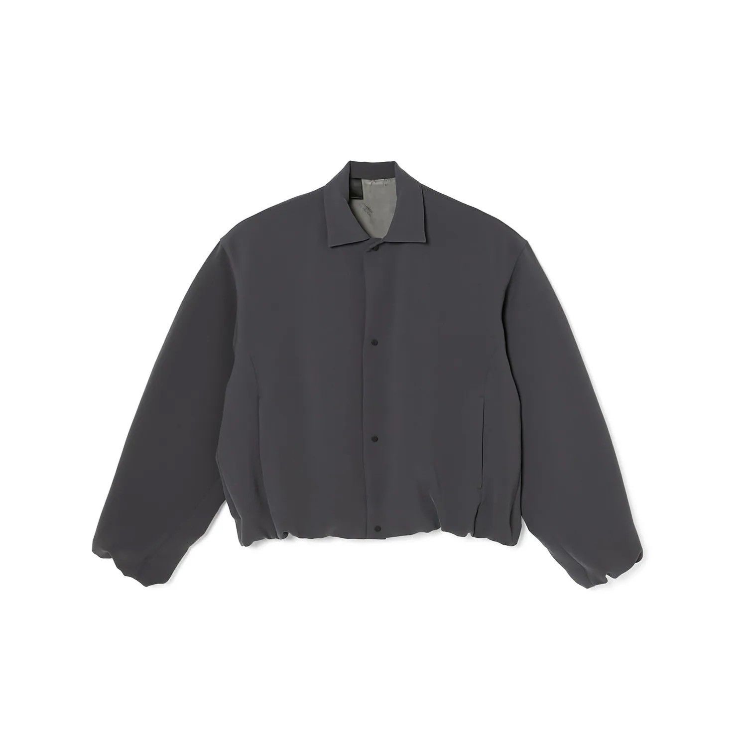 N.Hoolywood N.Hollywood Collarless Gray Blazer | Grailed