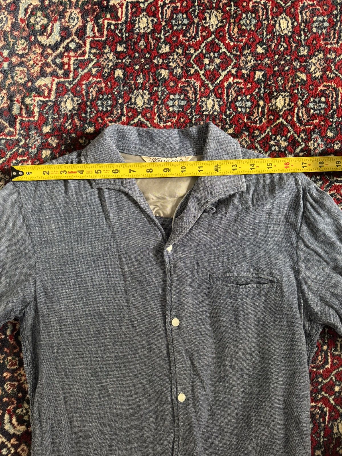 Jelado Jelado Vincent Shirt In Indigo Gauze Size US M / EU 48-50 / 2 - 8 Thumbnail