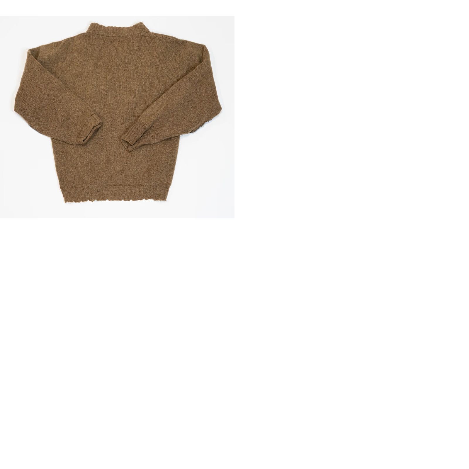 Vintage VINTAGE Langtry Sweater Womens Medium Wool Elbow Patches Fisherman Oarsman 50s 60s 70s 80s 90s Knit Pullover Brown Size M Womens Size M / US 6-8 / IT 42-44 - 10 Thumbnail