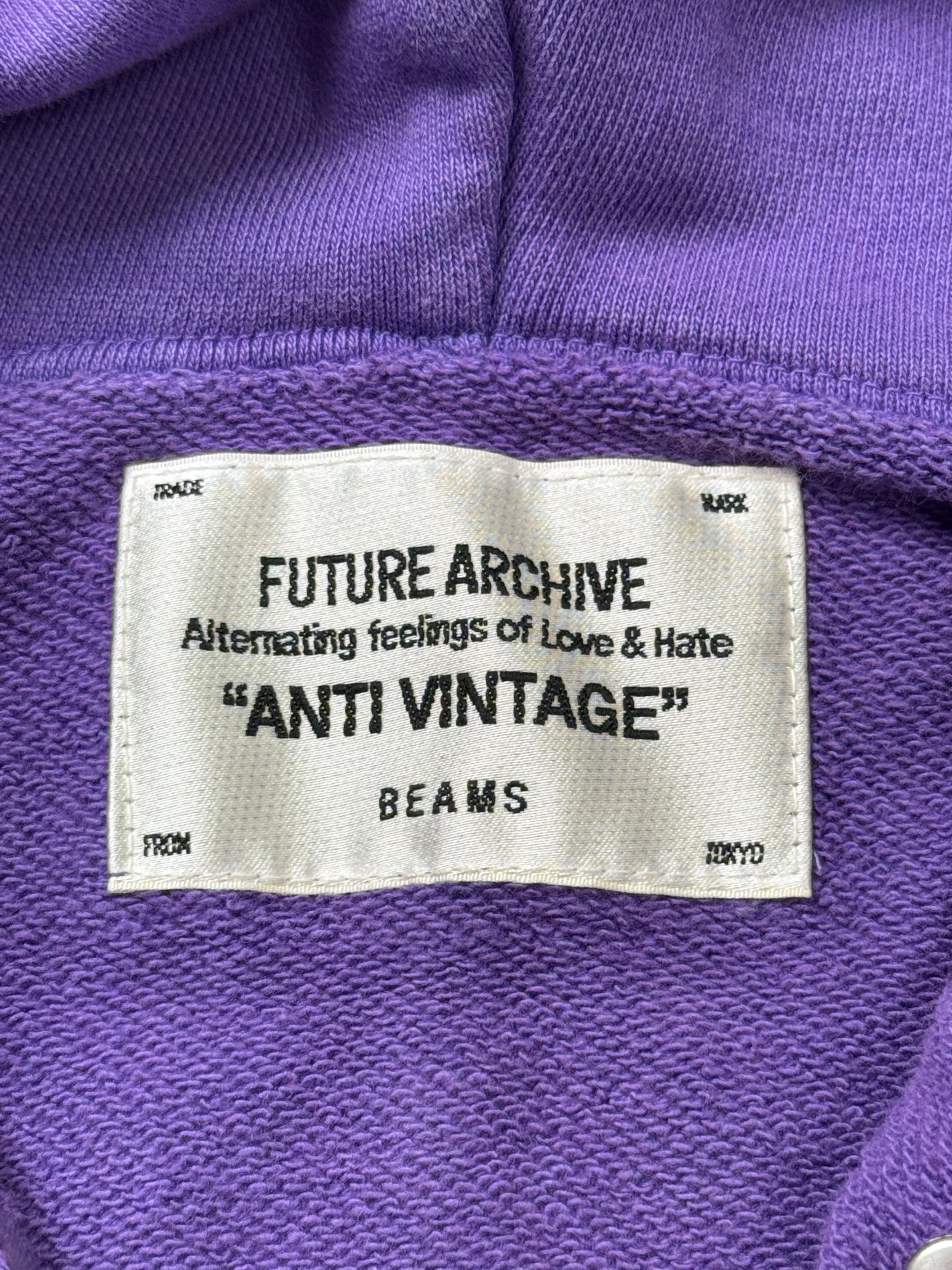 Japanese Brand UNWORN* FUTURE ARCHIVE CHEMICAL FADE MA-1 Hoodie Size US M / EU 48-50 / 2 - 6 Thumbnail