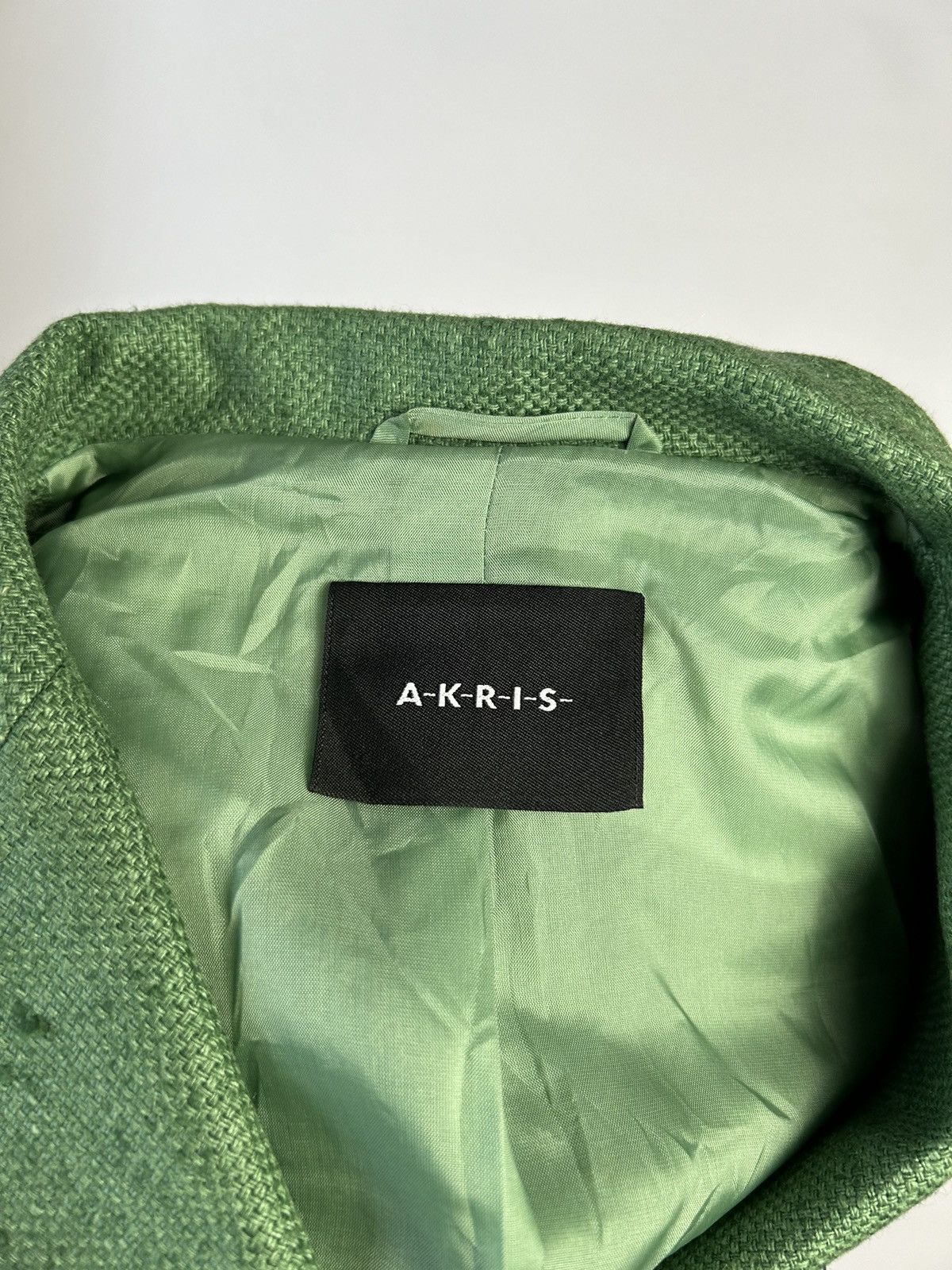 Akris AKRIS MADE IN ITALY WOOL BLAZER Size ONE SIZE - 4 Thumbnail