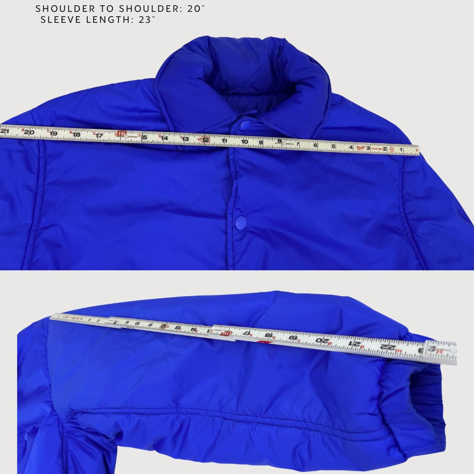 Other Aritzia TNA Coaches Jacket Blue Puffer Coat 2 Size XS / US 0-2 / IT 36-38 - 8 Thumbnail