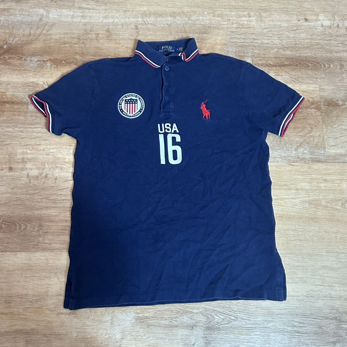 Polo Ralph Lauren Ralph Lauren United States Patriot Theme Polo Shirt Size US M / EU 48-50 / 2 - 1 Thumbnail