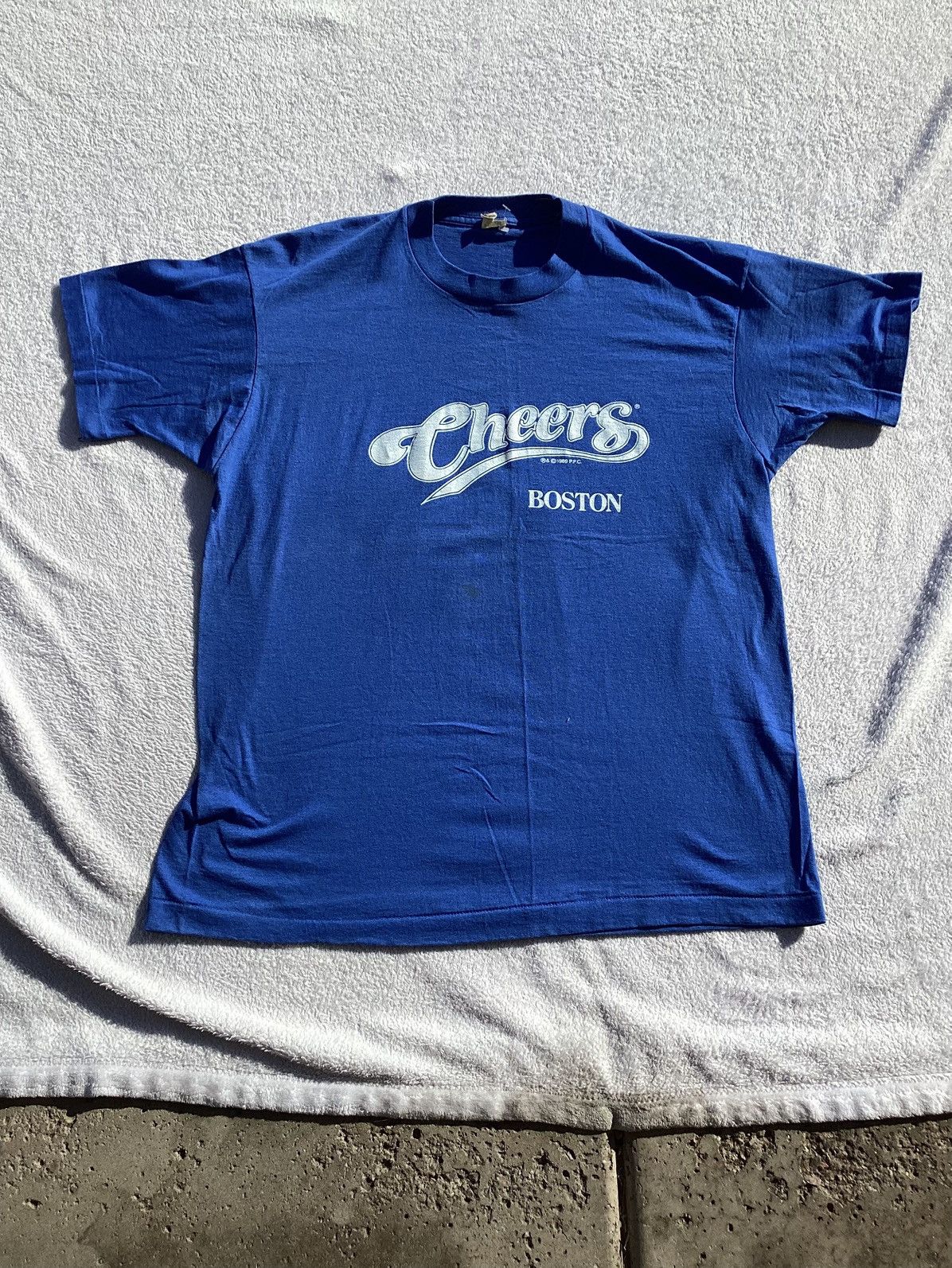 Other Vintage 1989 Cheers Boston single stitch USA made band Tee Size US L / EU 52-54 / 3 - 1 Thumbnail