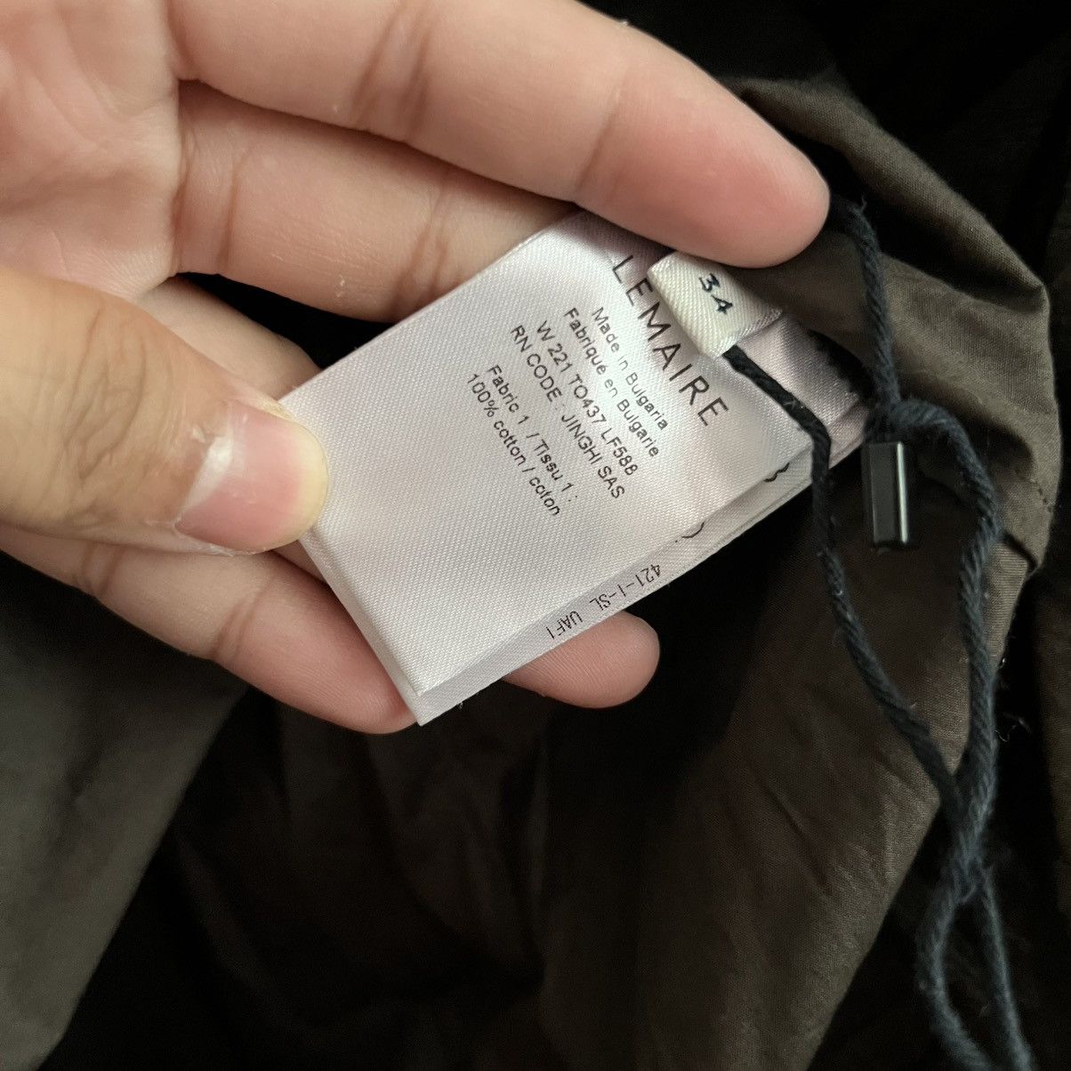 Lemaire Lemaire Jinghi Sas Shirt Size XXS / US 00 / IT 34 - 5 Thumbnail
