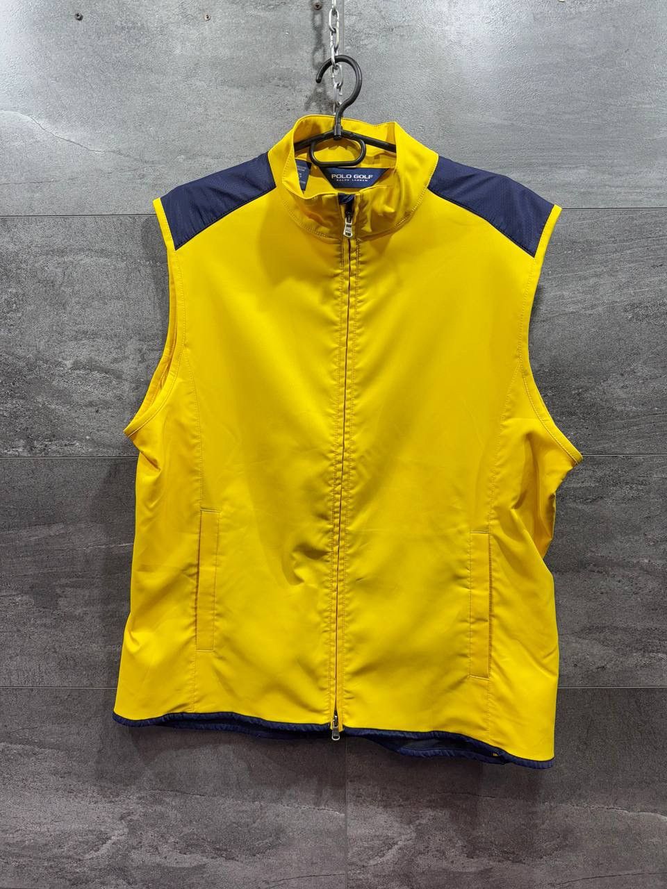 Ralph Lauren Polo Ralph Lauren Golf Men Vest Yellow Zip Jacket Size US L / EU 52-54 / 3 - 1 Thumbnail