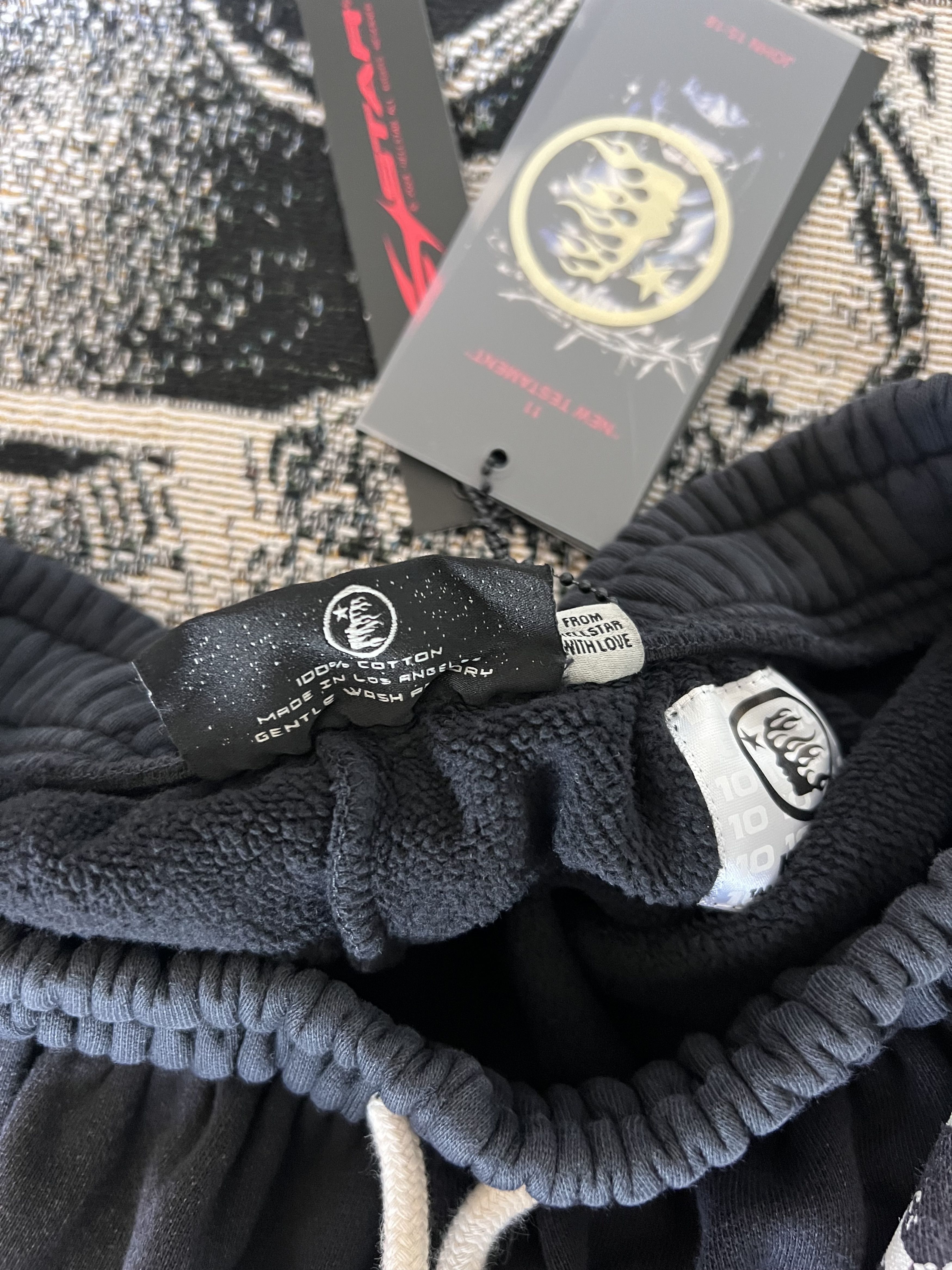 HELLSTAR Hellstar Skull Shorts in Black Size US 32 / EU 48 - 7 Thumbnail