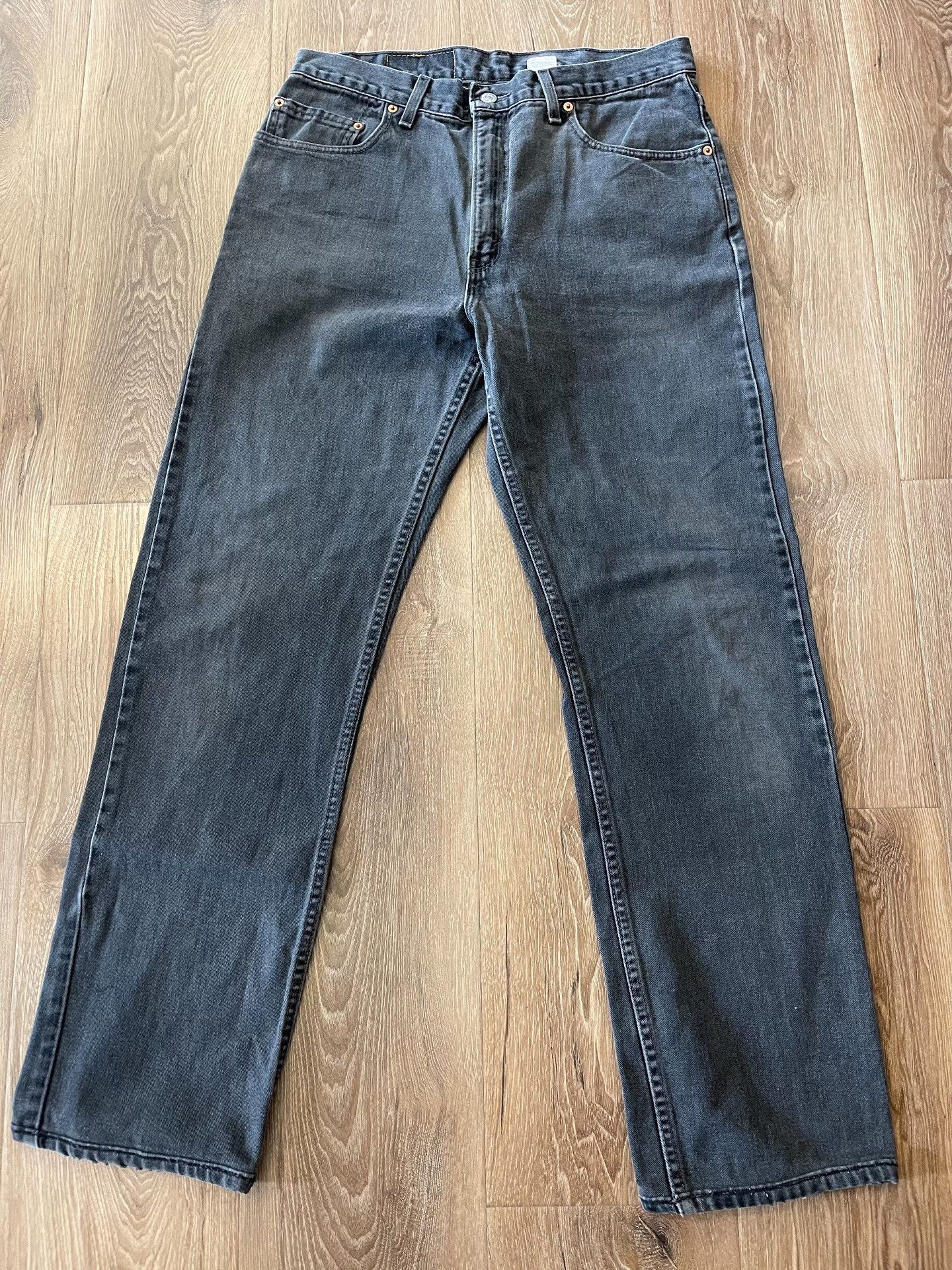 Other Vintage Levi's 505 Black Jeans Size US 31 - 1 Thumbnail
