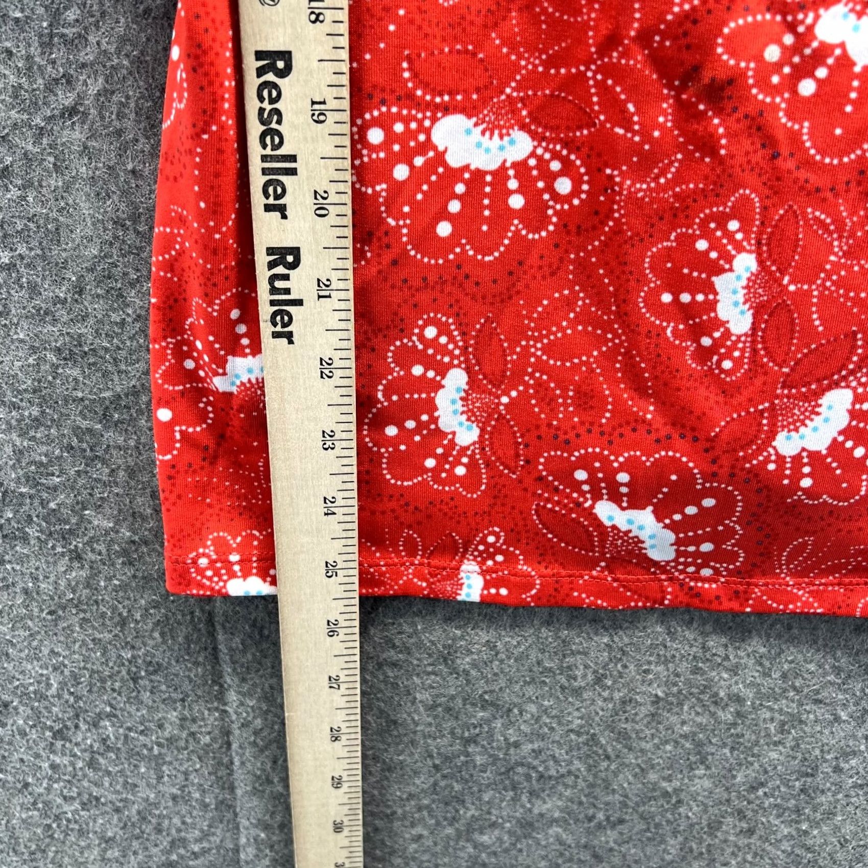 The North Face The North Face Blouse Womens L Orange Sleeveless Floral AOP Knit Polyester Shirt Casual Travel Spring Summer Mens Womens Girls Size L / US 10 / IT 46 - 3 Thumbnail