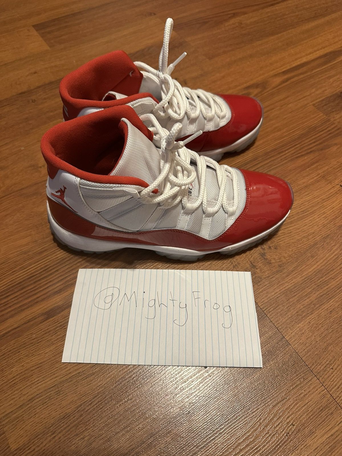 Jordan Brand × Nike Jordan 11 Red Cherry Size US 9.5 / EU 42-43 - 4 Thumbnail
