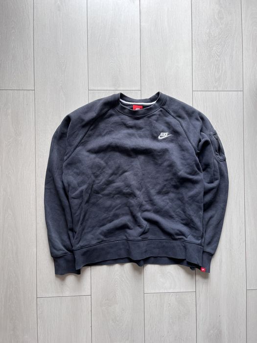 Faded best sale nike sweatshirt