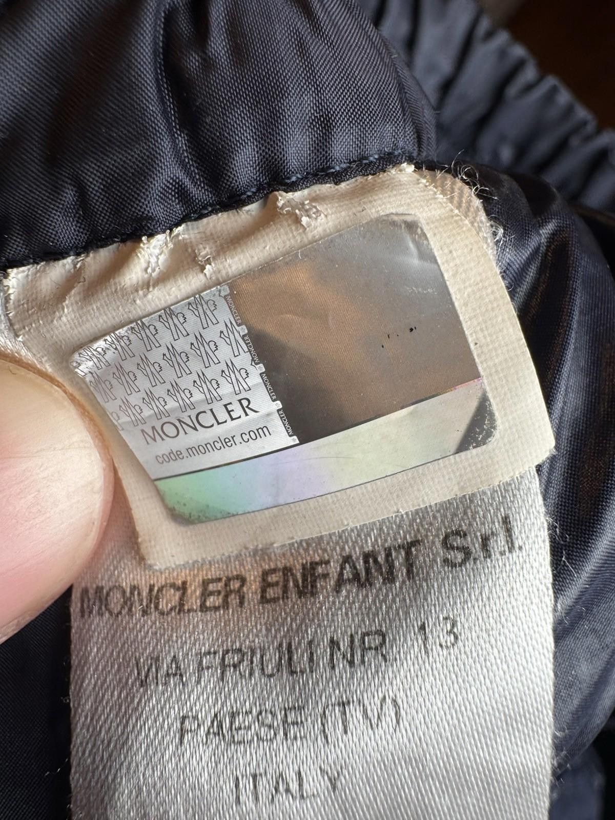 Moncler Moncler Enfant Grey Wool Logo Tracksuit Set Jacket & Pants Size ONE SIZE - 10 Thumbnail