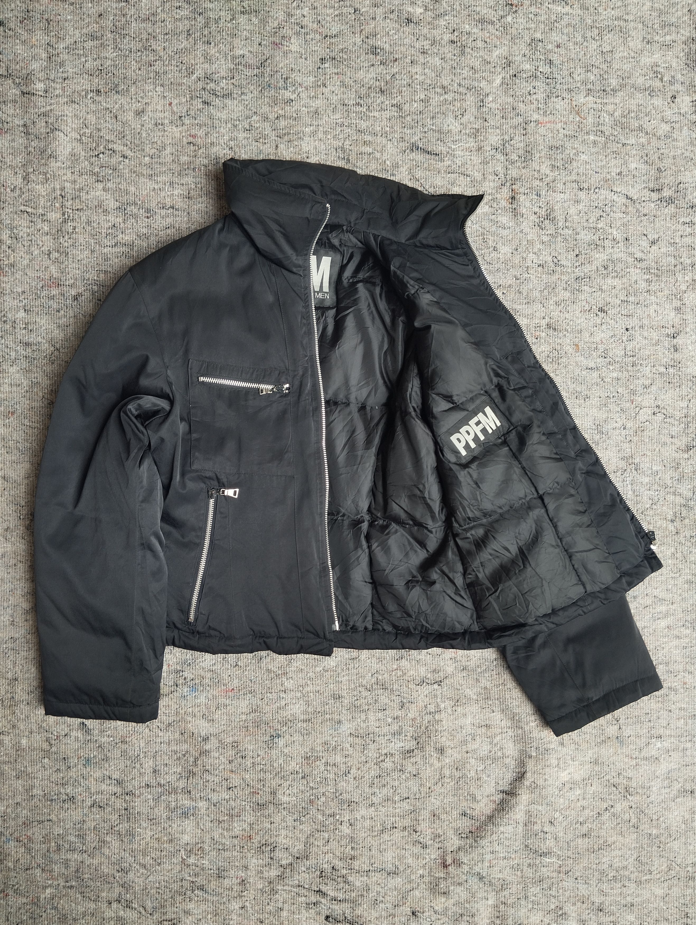 image of Ppfm Down Jacket in Black, Men's (Size Medium)