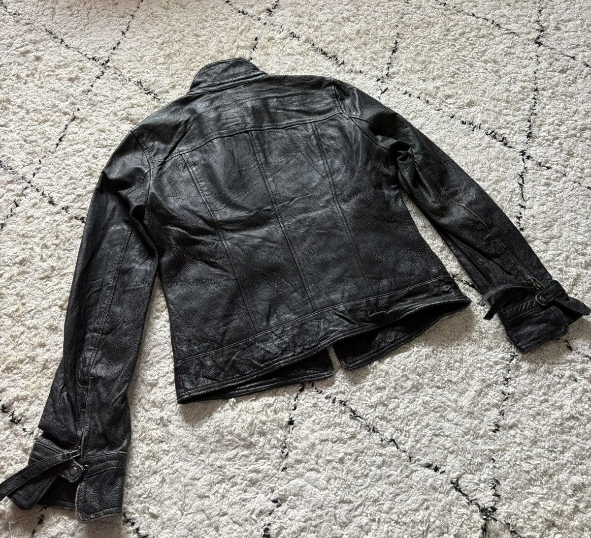 Tornado Mart Tornado mart leather zipper jacket Size US S / EU 44-46 / 1 - 2 Thumbnail