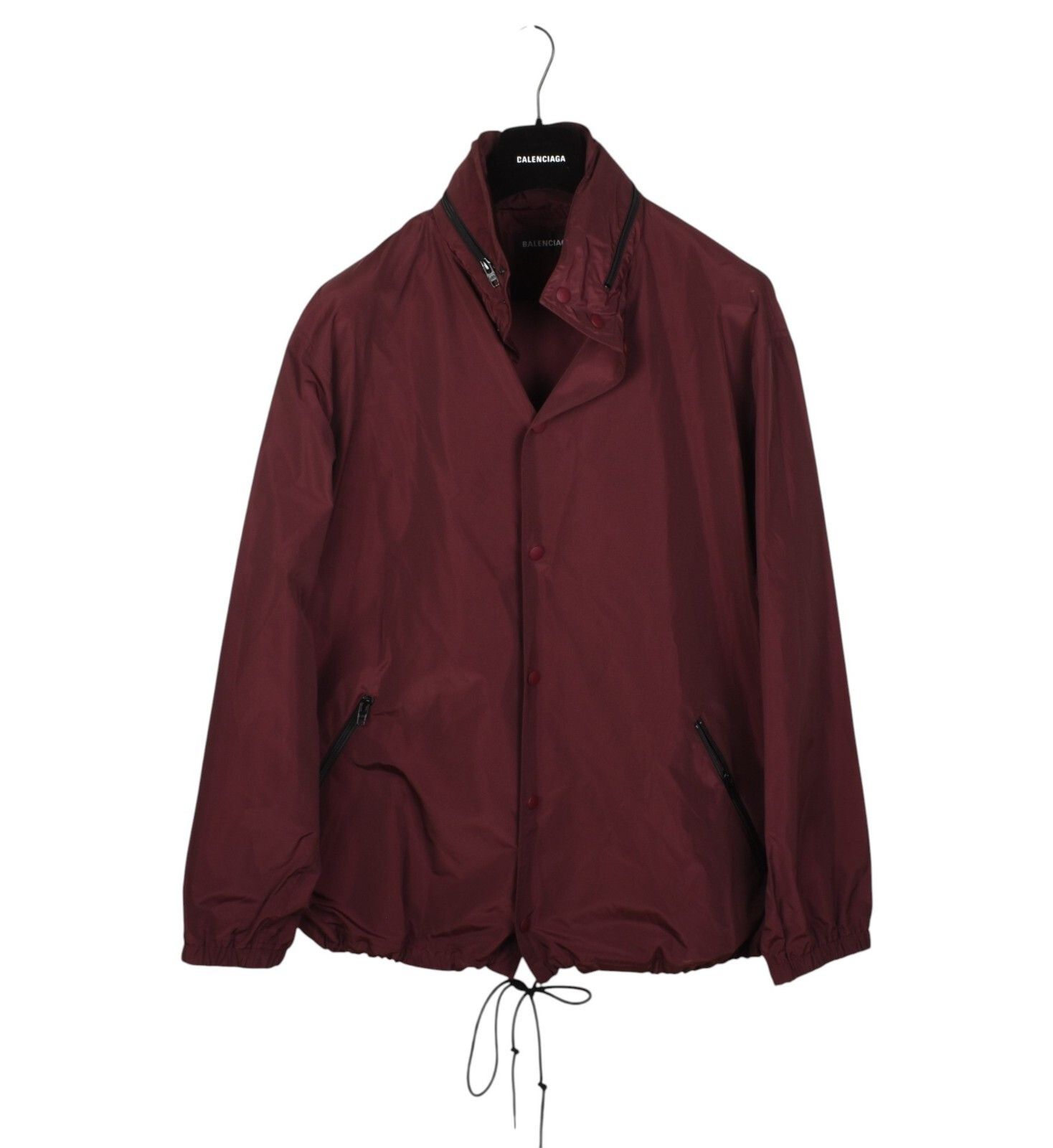 Balenciaga New Balenciaga Men Jacket Hidden Hoodie, 44/XL, S1430 Size US XL / EU 56 / 4 - 2 Thumbnail