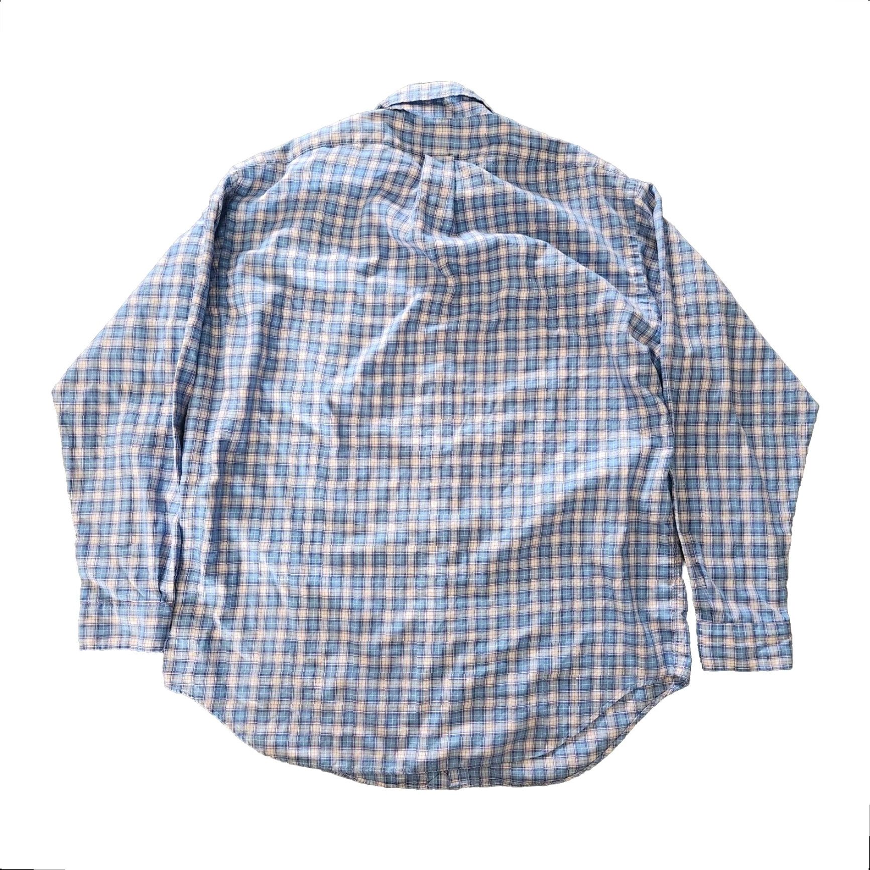 Ralph Lauren Ralph Lauren Blake Shirt Men LRG Blue Plaid Button Down Long Sleeve Pink Pony Size US L / EU 52-54 / 3 - 4 Thumbnail
