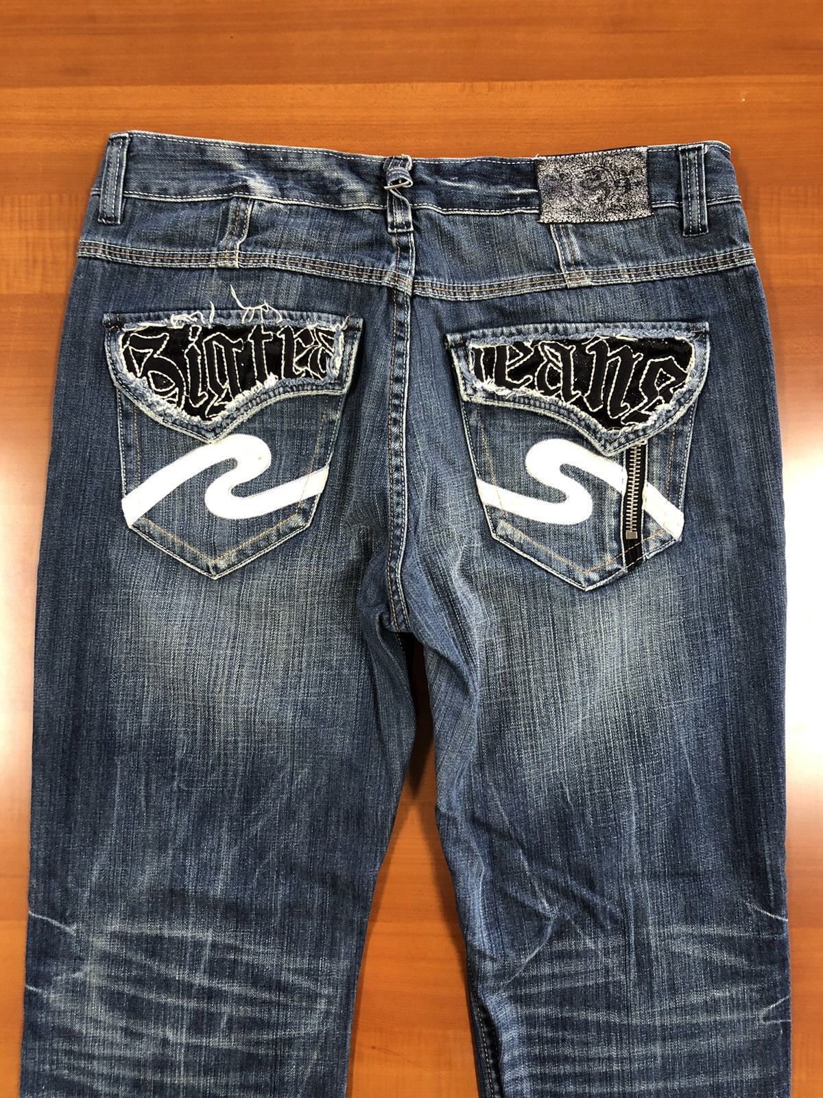 Vintage Big Train Osaka Embroidered Jeans Size US 34 / EU 50 - 19 Thumbnail