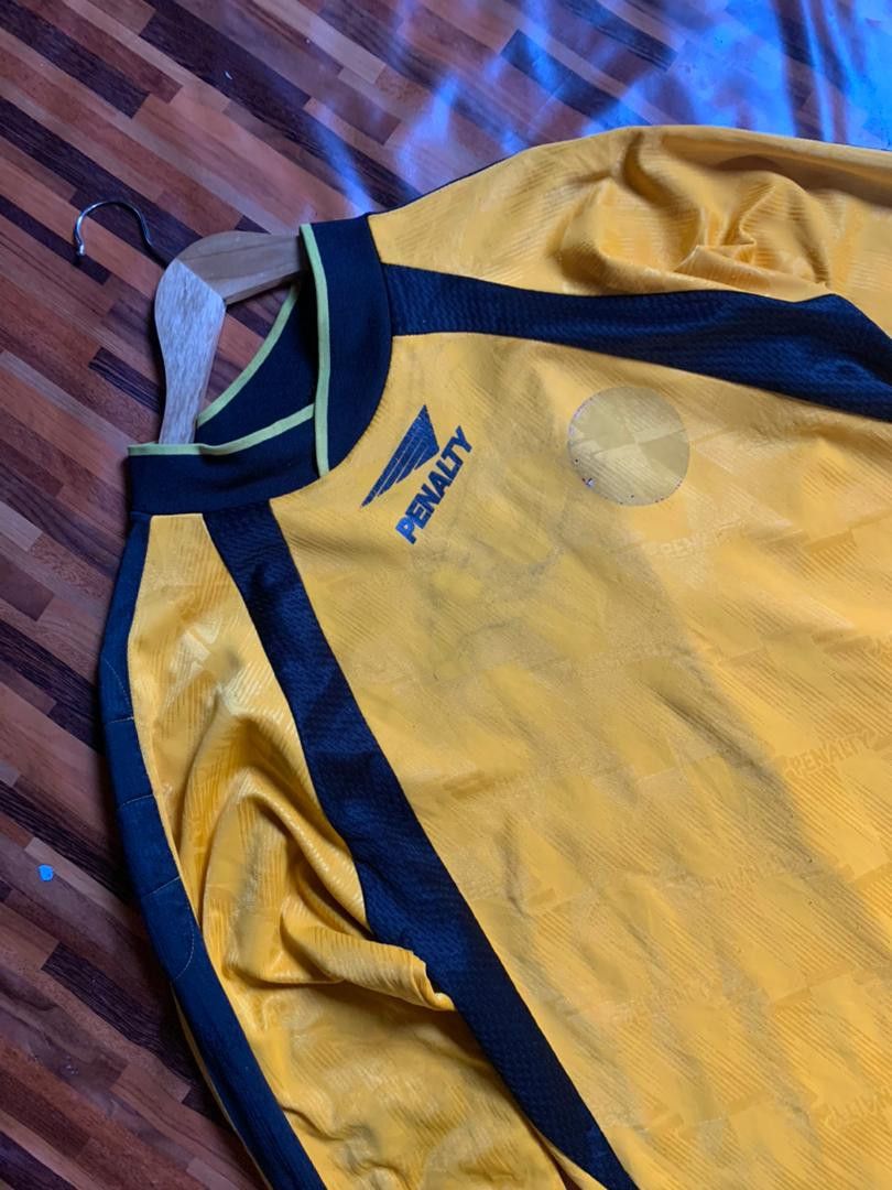 Penalty yellow number 1 Long Sleeve keeper Jersey | Soccer Size US L / EU 52-54 / 3 - 9 Thumbnail