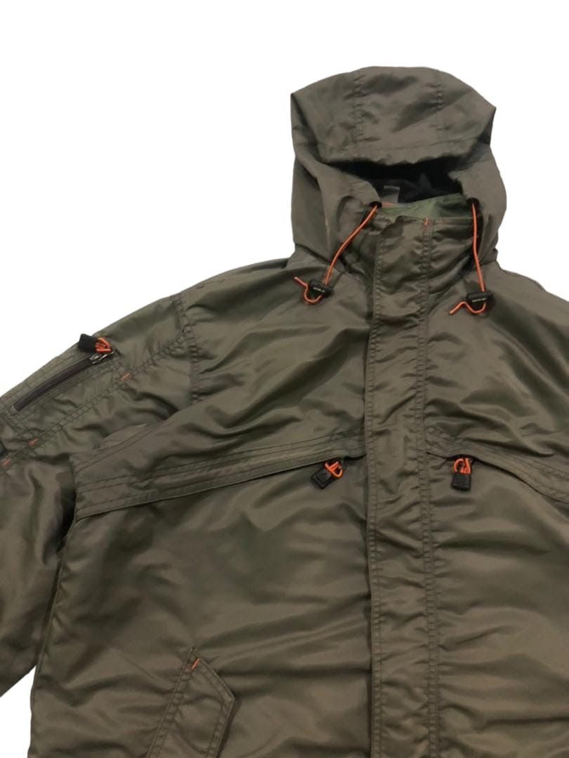 Airwalk × Japanese Brand Airwalk Nylon Cargo Jacket Rare Design Sunfaded Size US M / EU 48-50 / 2 - 7 Thumbnail