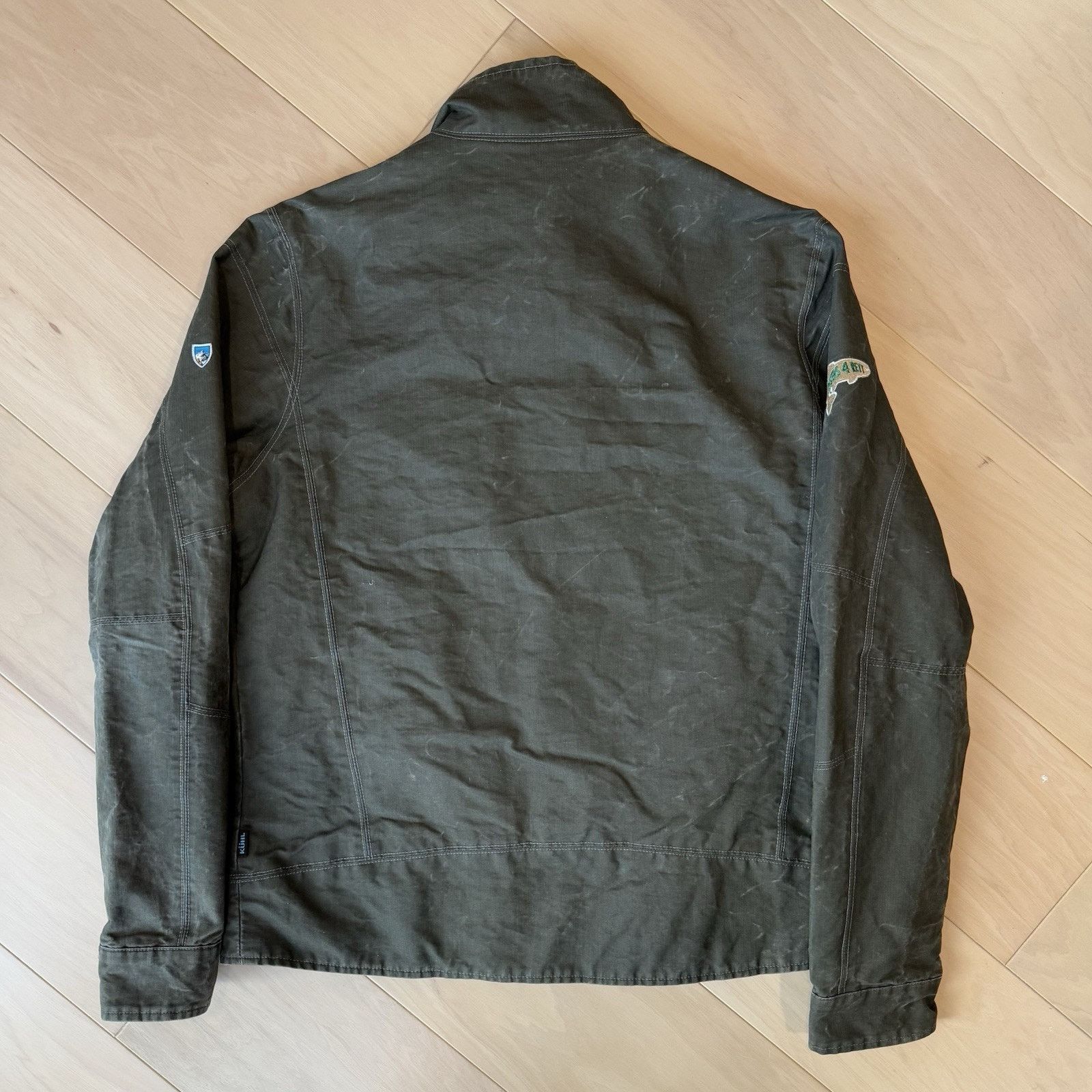 Kuhl Kuhl Burr Jacket Large Green Full Zip Heavy Canvas Outerwear Size US L / EU 52-54 / 3 - 10 Thumbnail