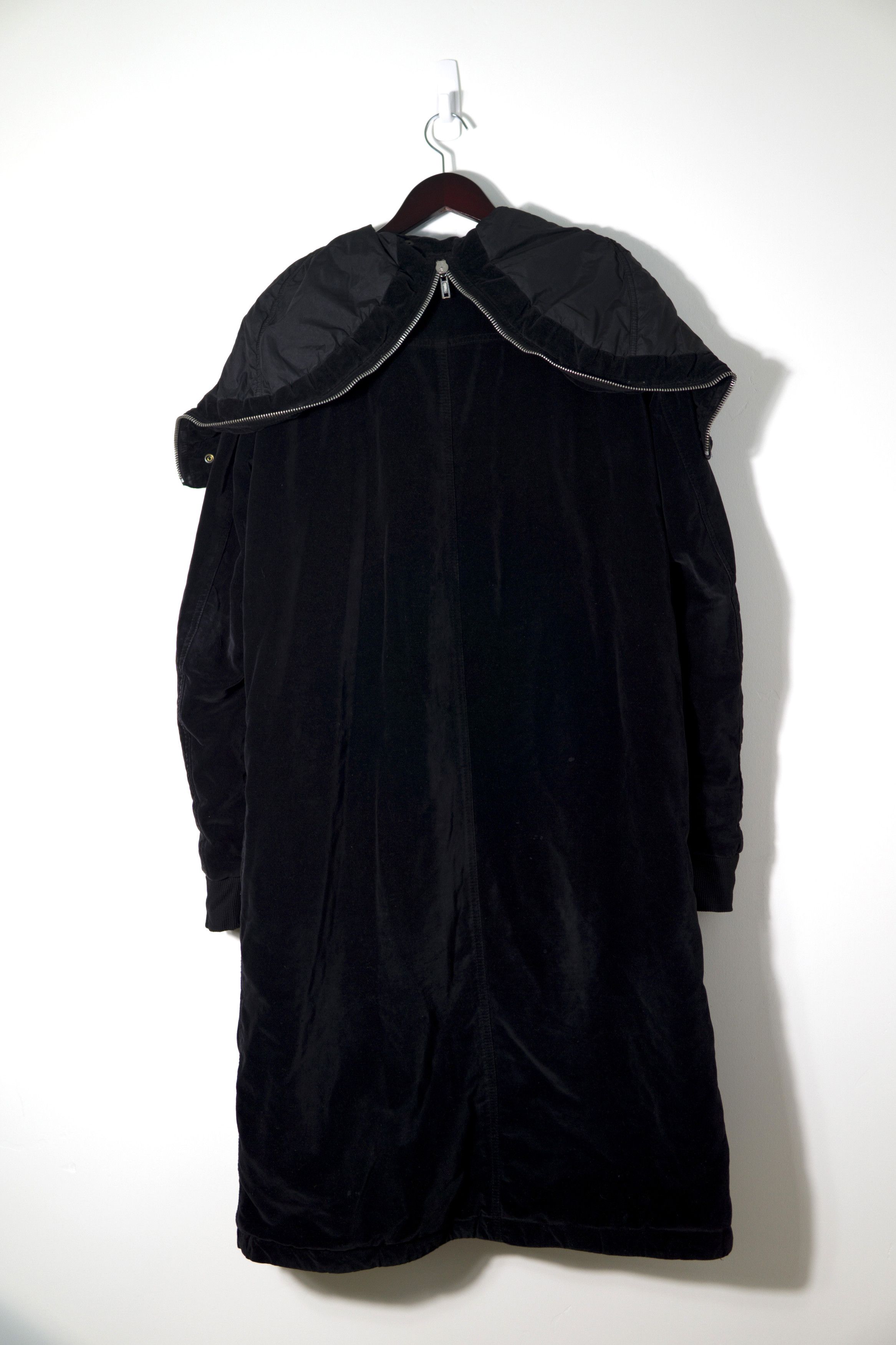 Rick Owens FW07 Crushed Velvet Exploder Parka Size US S / EU 44-46 / 1 - 4 Thumbnail