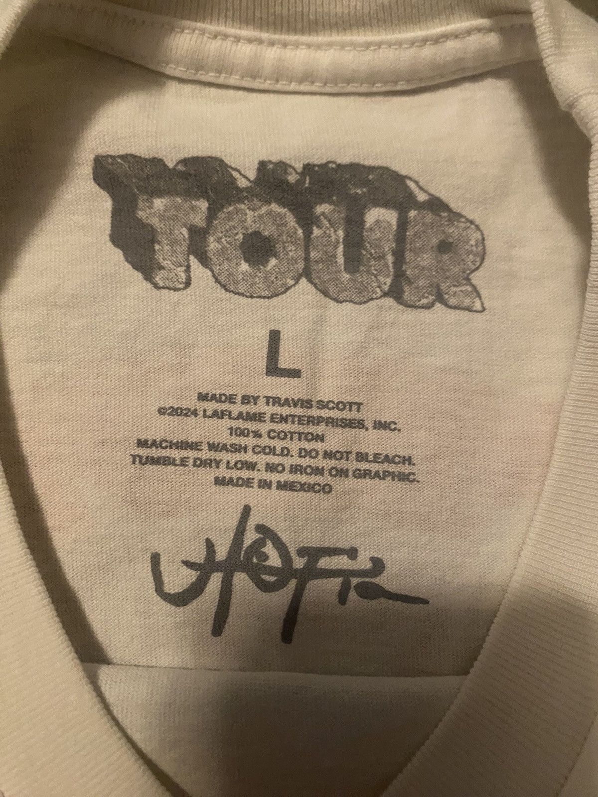 Travis Scott Travis Scott Circus Maximus Tee Size US L / EU 52-54 / 3 - 4 Thumbnail
