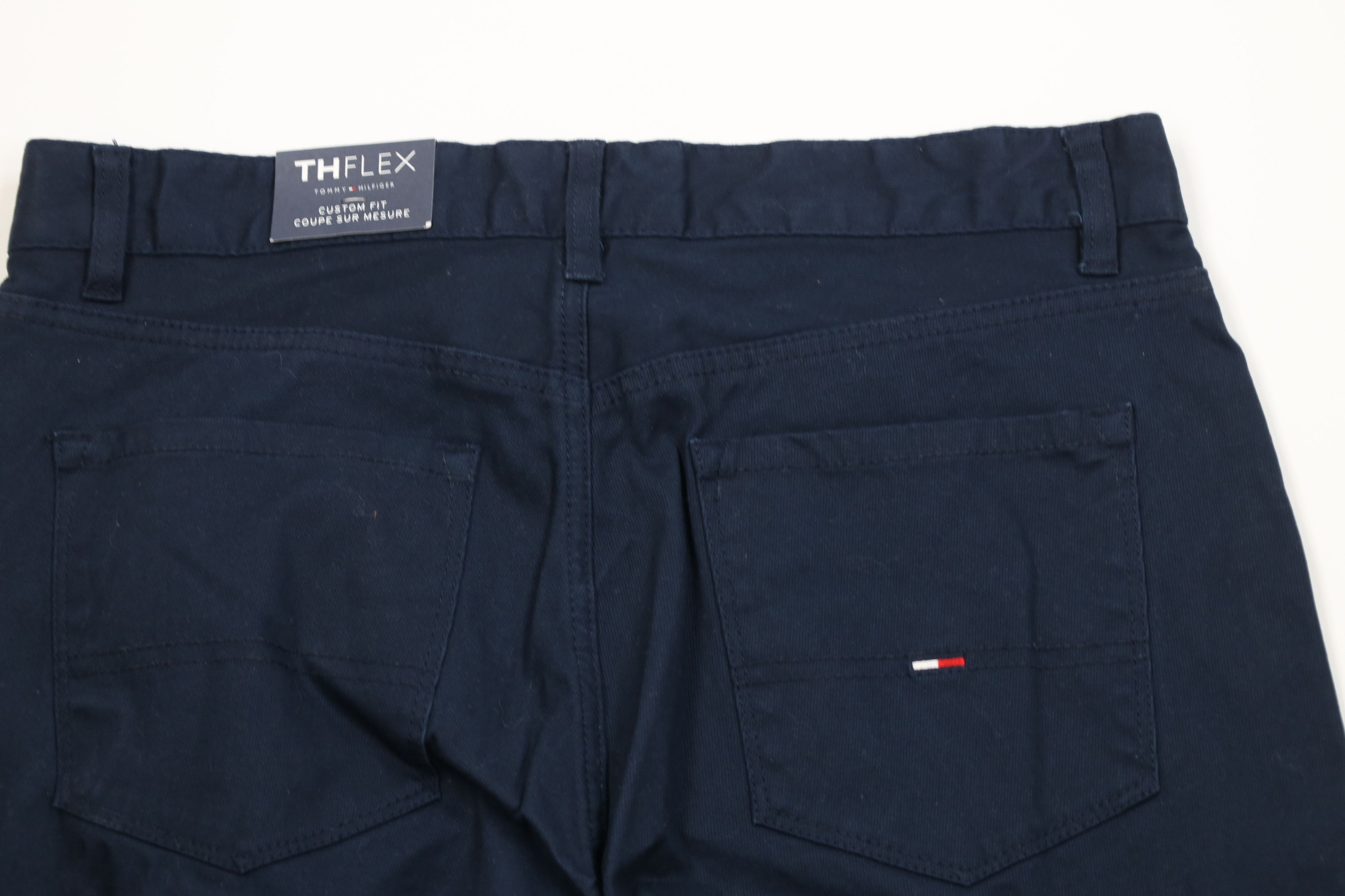 Tommy Hilfiger Deadstock Vintage Y2K Tommy Hilfiger Ribbed Whipcord Pants Size US 31 - 10 Thumbnail