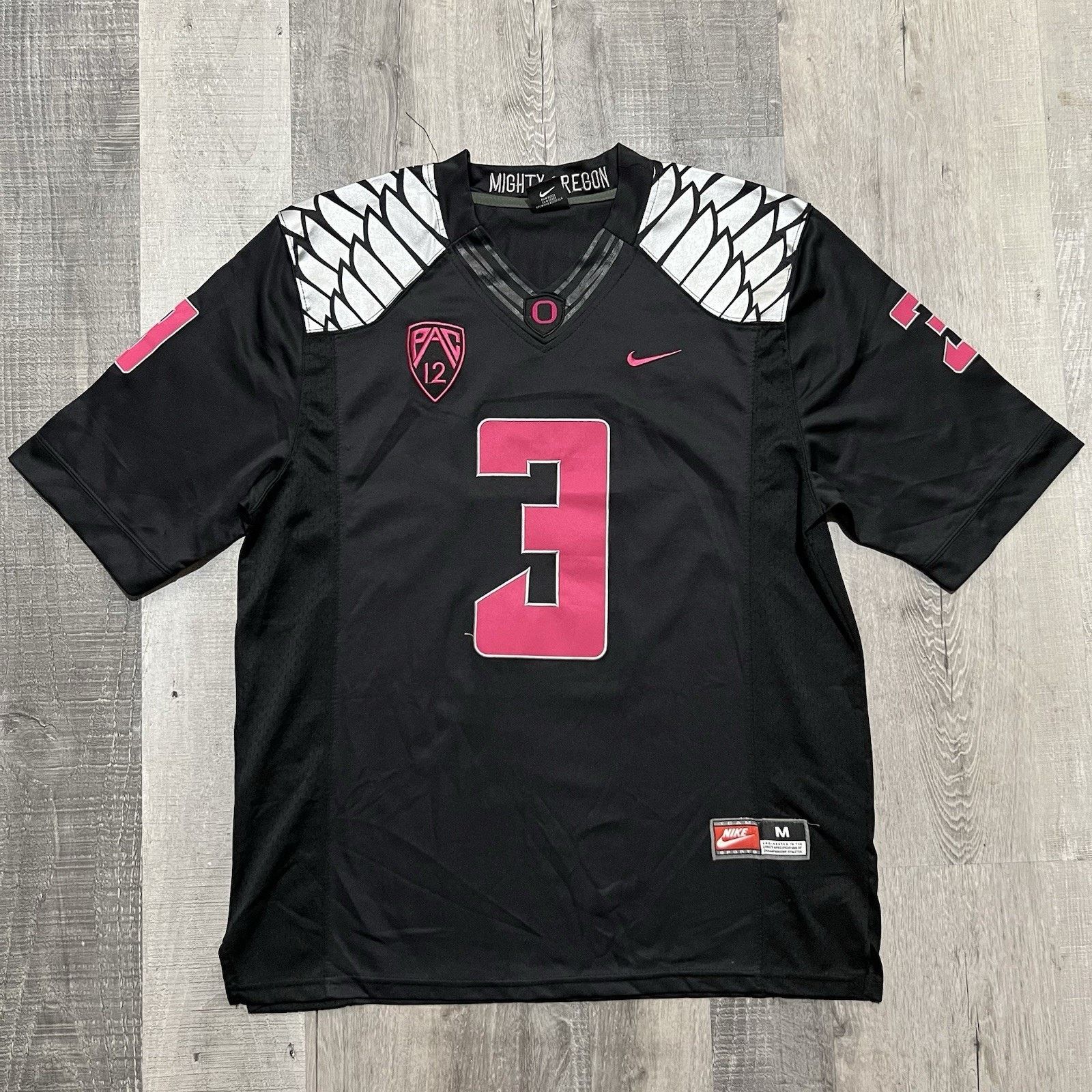 Oregon Ducks Nike Breast Cancer Awareness College Jersey