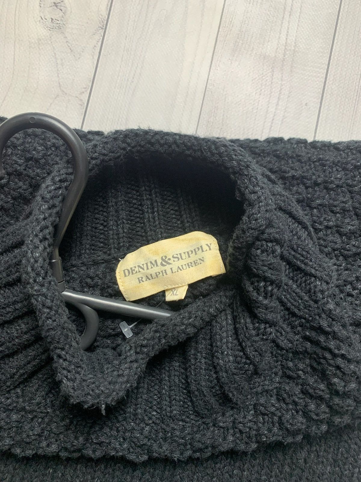 Polo Ralph Lauren × Vintage Vintage polo Ralph Lauren sweater distressed size XL Size US XL / EU 56 / 4 - 4 Thumbnail