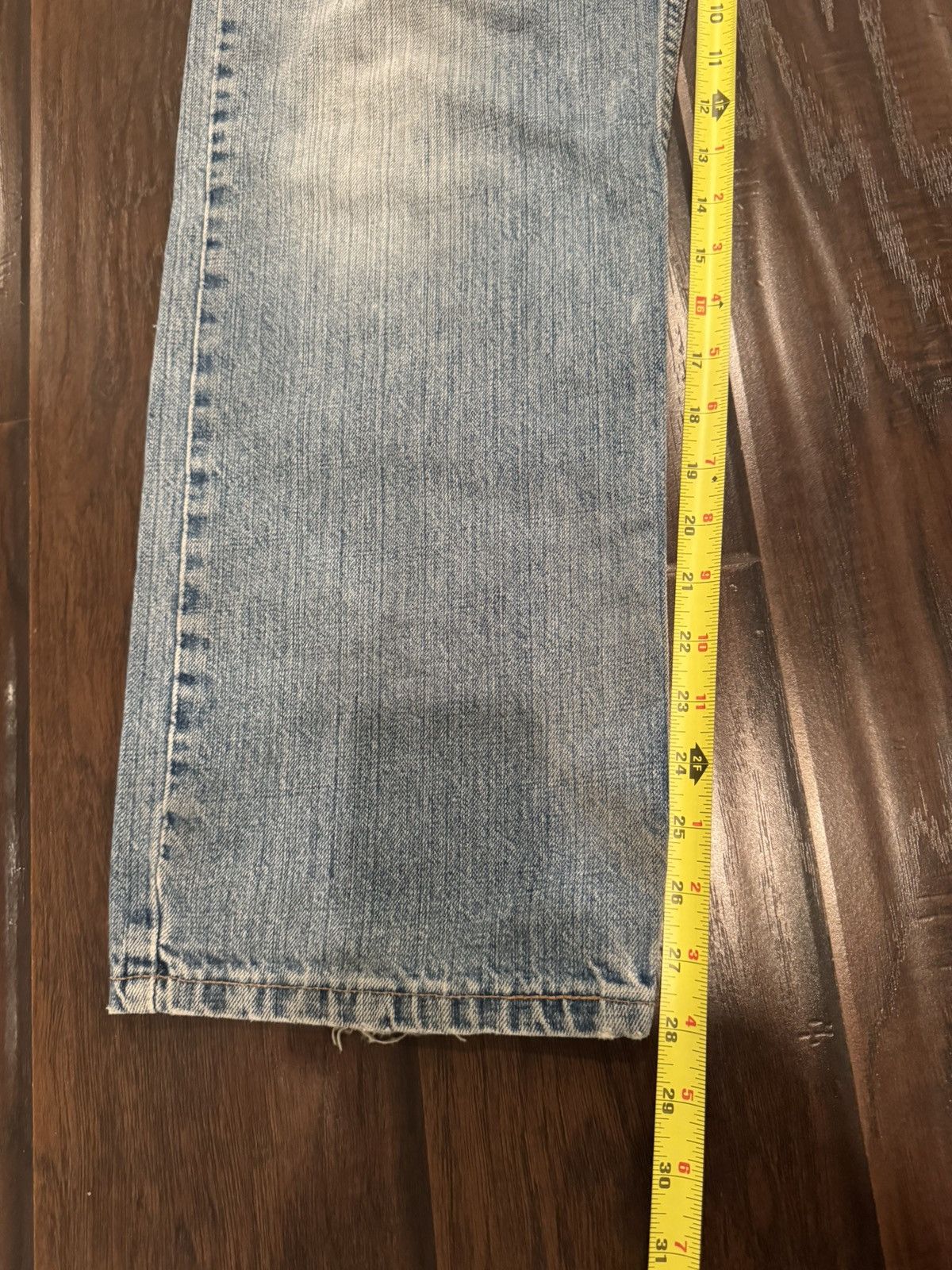 Levi's Levi’s 529 Low Rise Straight Jeans – Made in USA (Y2K Era) Size US 32 / EU 48 - 8 Thumbnail