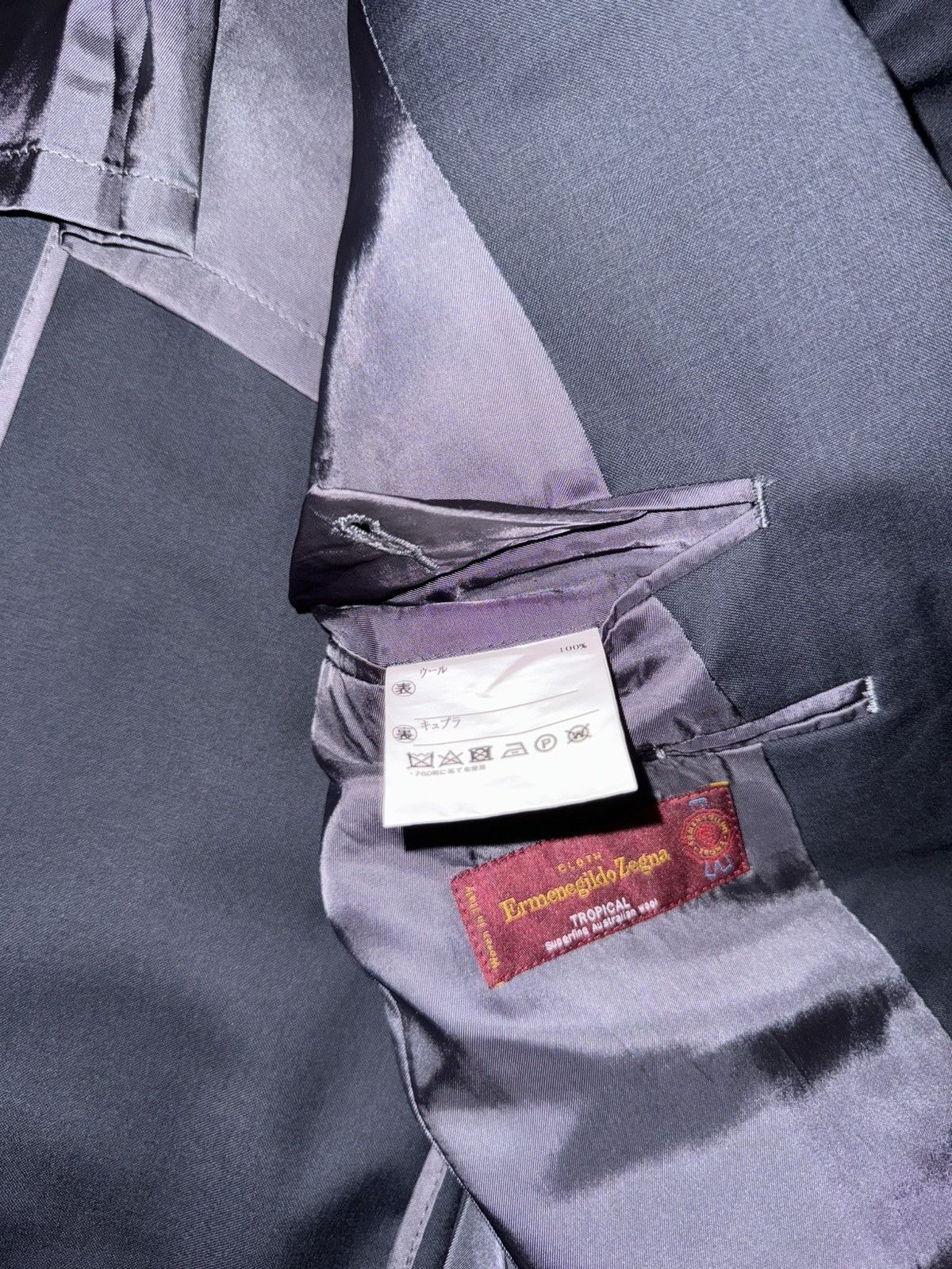 Ermenegildo Zegna Ermenegildo Zegna Fabric Tailor-Made Blazer Made in Japan Size 42R - 6 Thumbnail