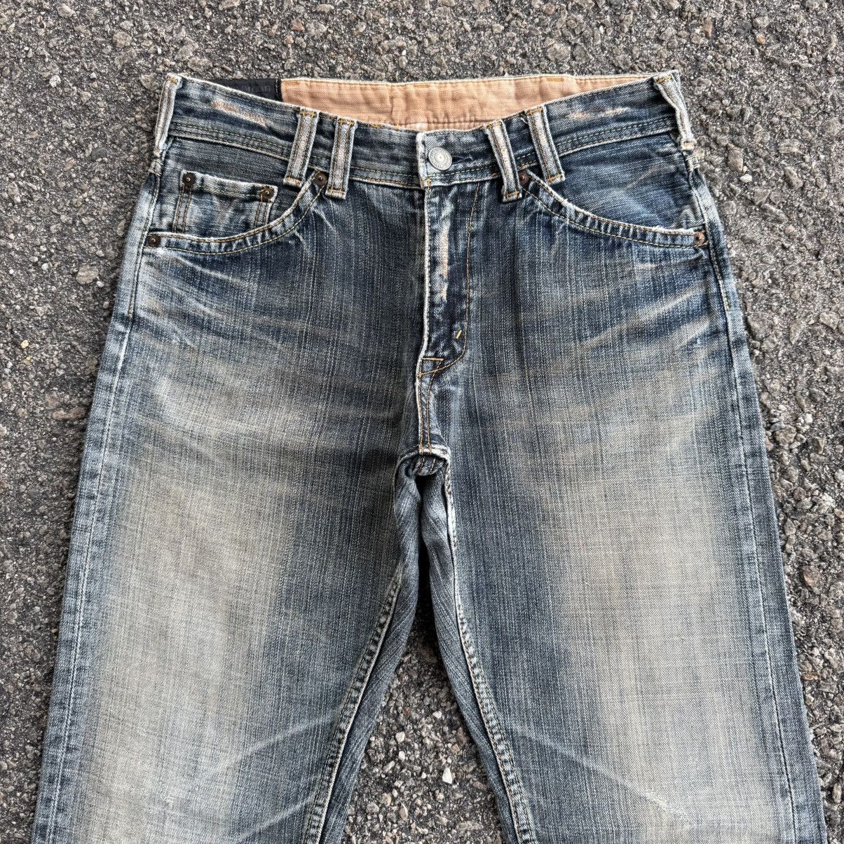 Japanese Brand Vintage denim craft Mud washed Jean denim pants Size US 32 / EU 48 - 3 Thumbnail